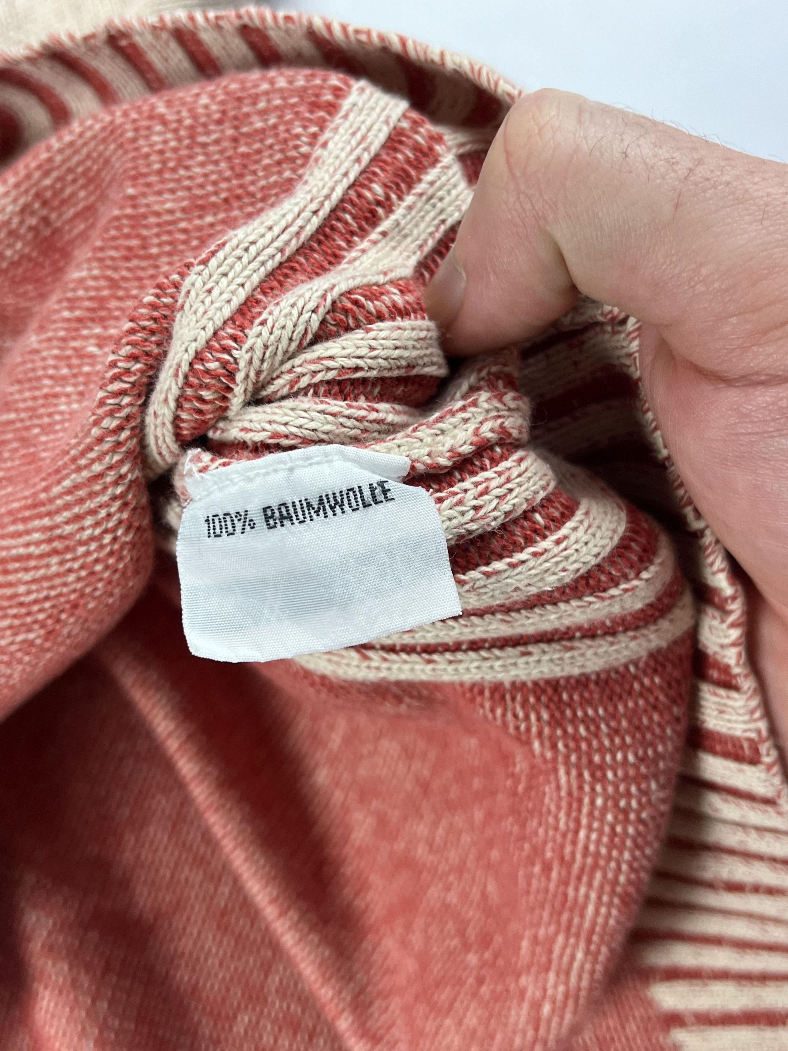 Japanese Brand × Vintage 90s Rare Ribbed Knited Faded Sweater Size US M / EU 48-50 / 2 - 7 Thumbnail