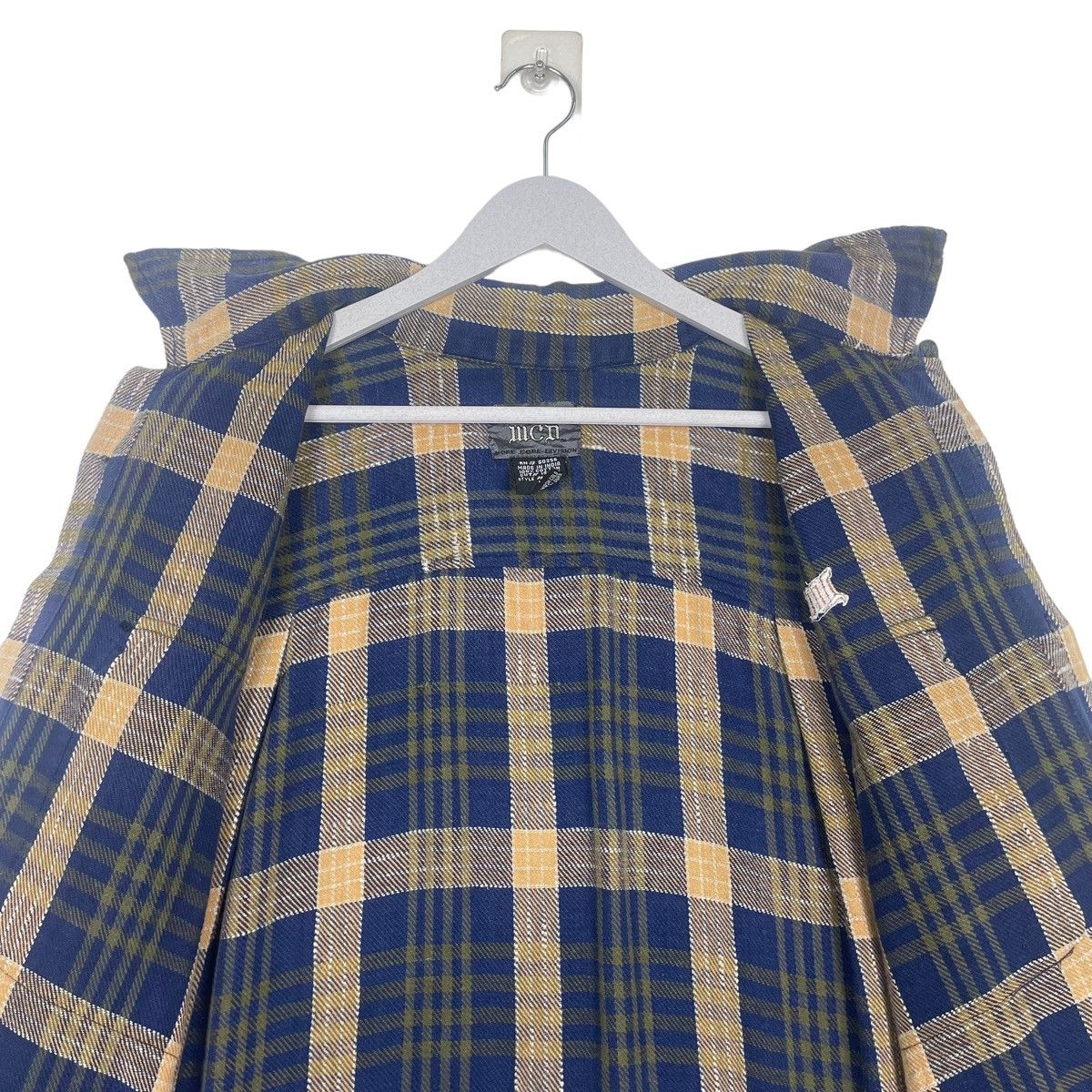Flannel × Japanese Brand 💥 MORE CORE DIVISION JAPAN TARTAN CHECKED JACKET Size US L / EU 52-54 / 3 - 10 Thumbnail