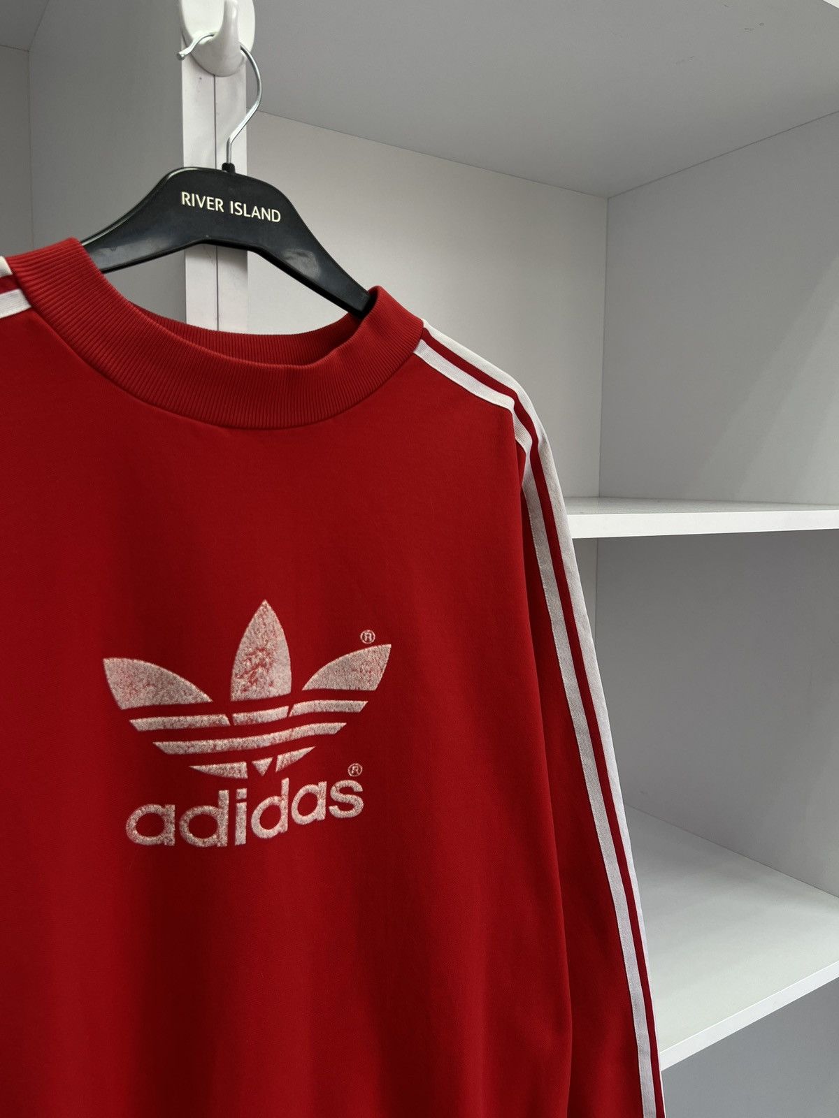 Adidas × Vintage Vintage Adidas Big Logo 90s style Sweatshirt Size US L / EU 52-54 / 3 - 4 Thumbnail