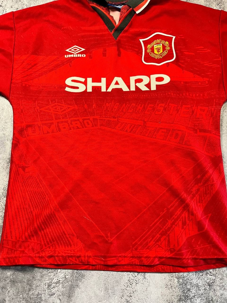 Vintage UMBRO 1994-96 MANCHESTER UNITED Size US M / EU 48-50 / 2 - 2 Thumbnail