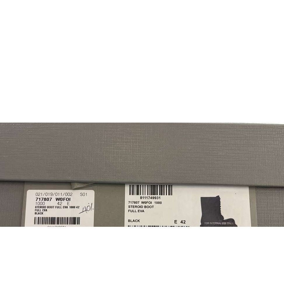 Balenciaga o1rshd1 Q:4 / Full Eva Steroid Boot in Black Size US 9 / EU 42 - 18 Thumbnail