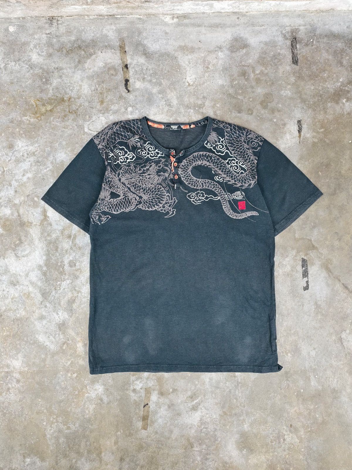 Japanese Brand × Vintage Japanese Art T-Shirt Size US L / EU 52-54 / 3 - 1 Thumbnail