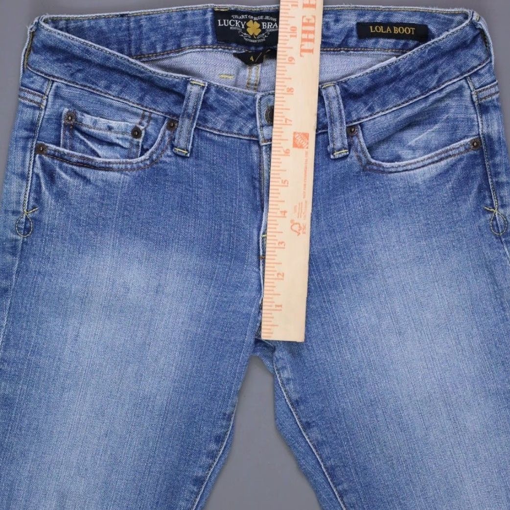 Lucky Brand Lucky Brand Jeans Bootcut Women 27 Light Wash 31 Inseam 5-Pocket Denim Low Rise Lola 90s City Preppy Minimalist Womens Size 27" / US 4 / IT 40 - 6 Thumbnail