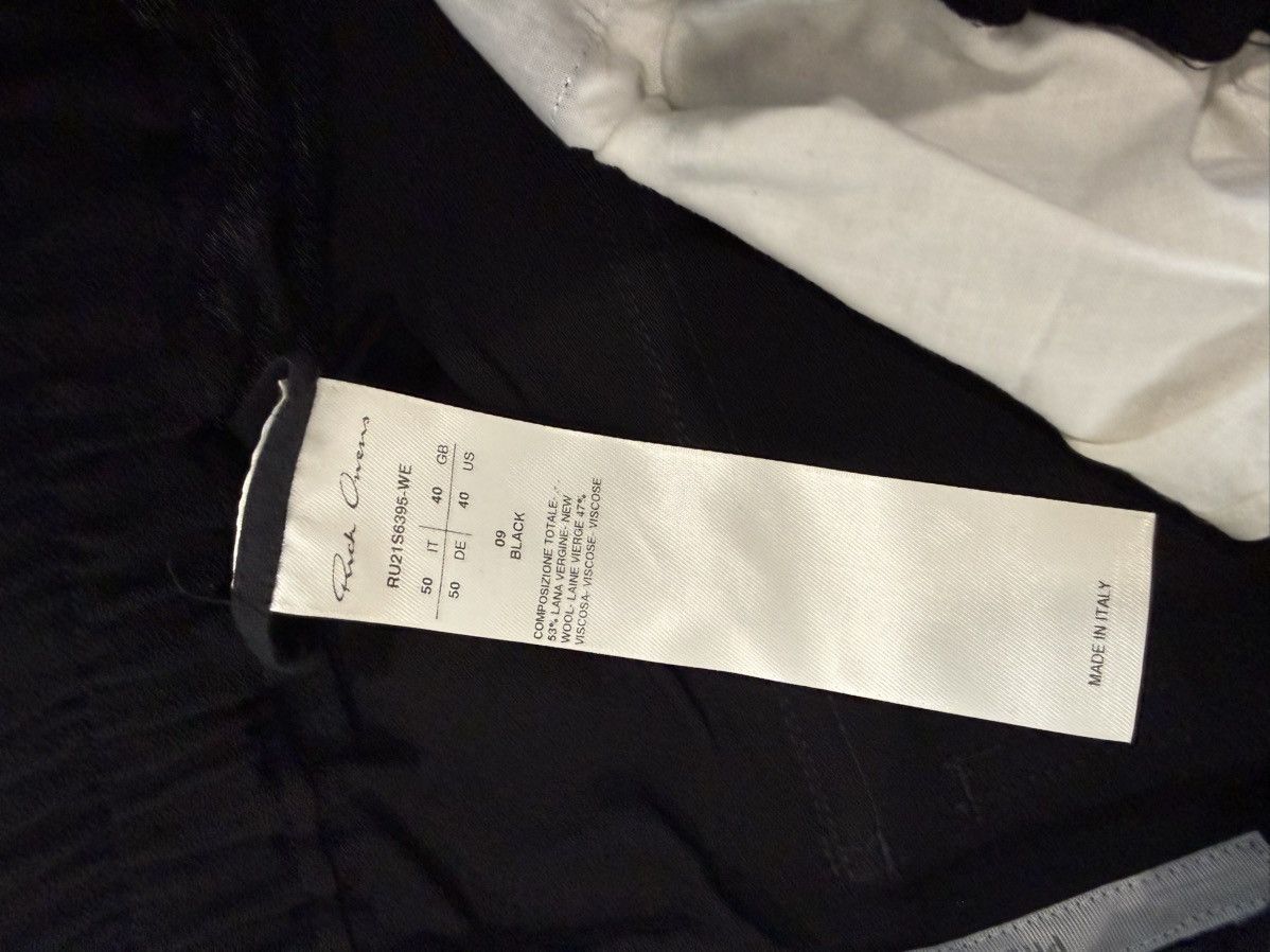 Rick Owens Rick Owens Phlegethon Cropped Trousers Pants Size US 32 / EU 48 - 2 Thumbnail