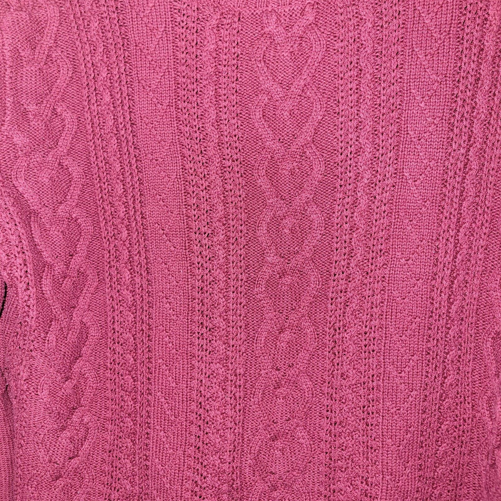 G.H. Bass & Co. G.H. Bass Heritage Collection Cable Knit Acrylic Sweater XL Size XL / US 12-14 / IT 48-50 - 11 Thumbnail