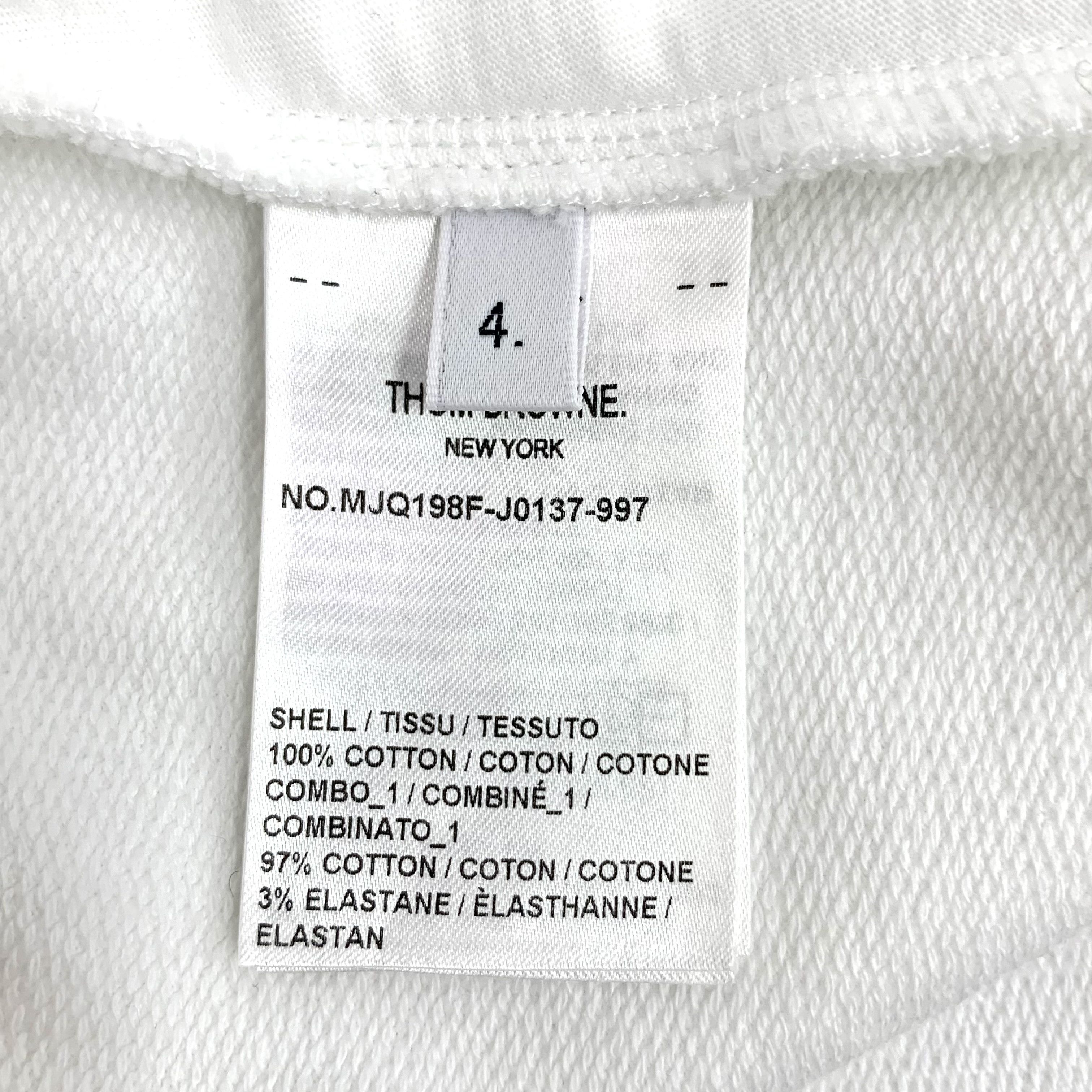 Thom Browne Thom Browne Colorblock Drawstring Shorts Blue/White (4) Size US 32 / EU 48 - 7 Thumbnail