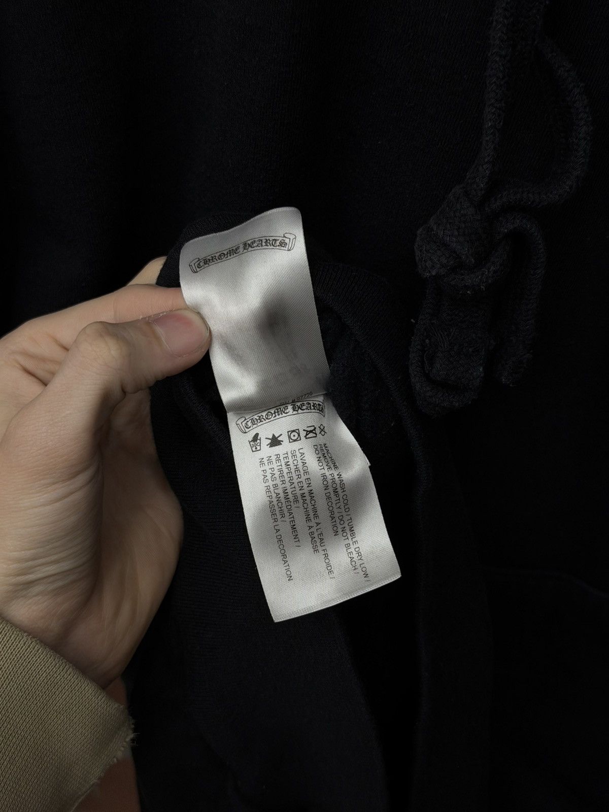 Chrome Hearts Medium - Authentic Chrome Hearts Mens Black Brown Hoodie Size US M / EU 48-50 / 2 - 15 Thumbnail