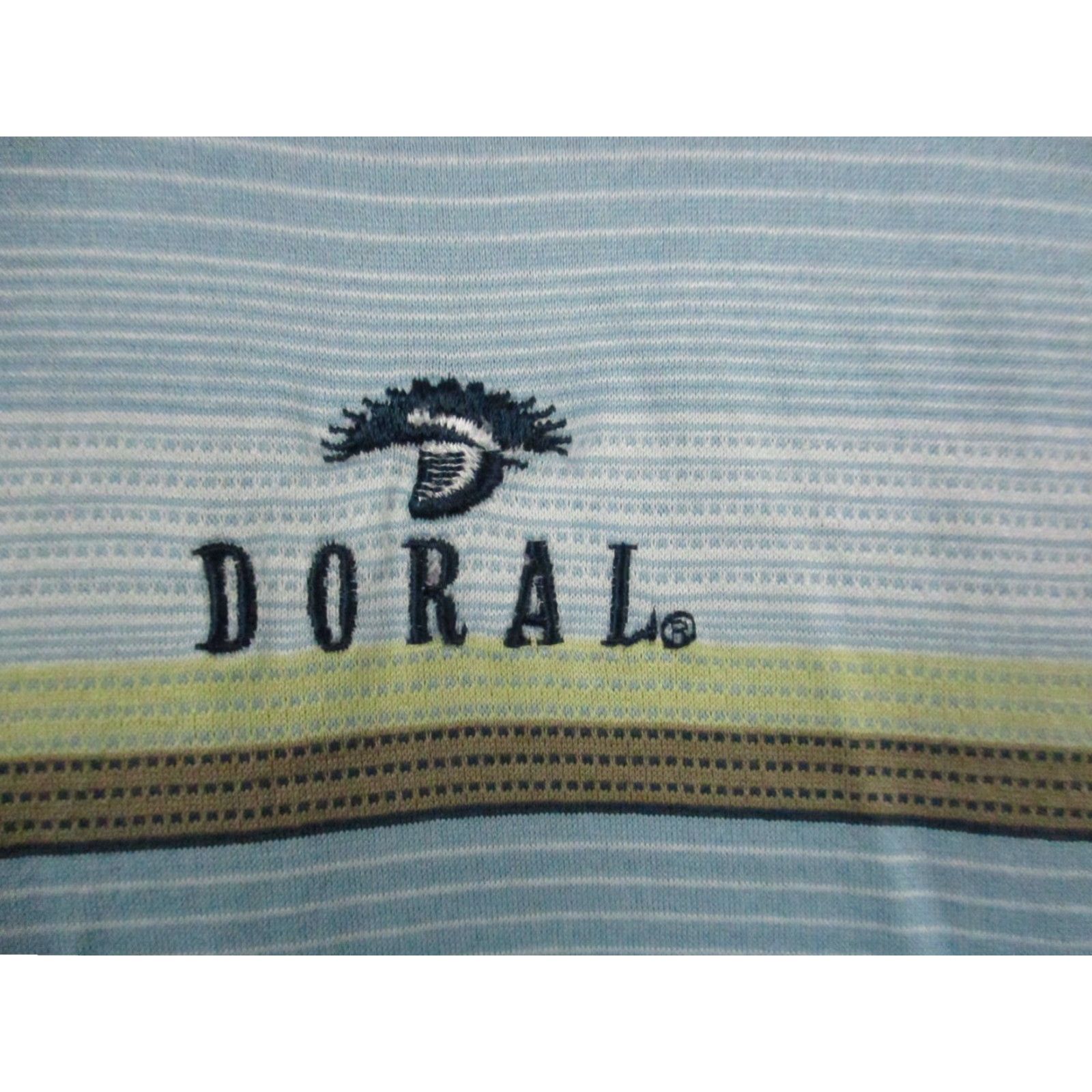 Nike Nike Tiger Woods Polo Shirt XL Men Blue Striped Dri-Fit Athletic Golf Polo Shirt Mens Size US XL / EU 56 / 4 - 2 Thumbnail