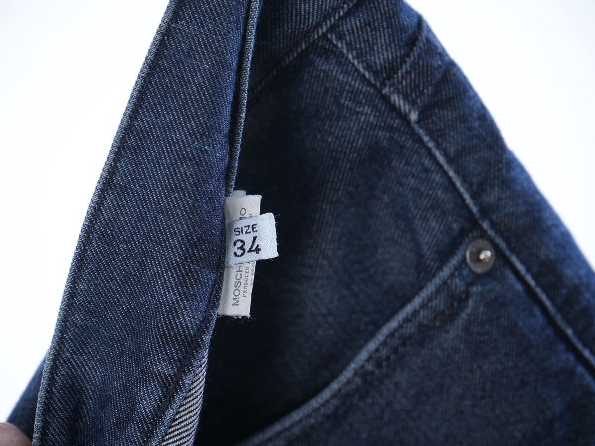 Moschino Love Moschino Distressed Denim Jeans Washed Blue Size US 34 / EU 50 - 6 Thumbnail