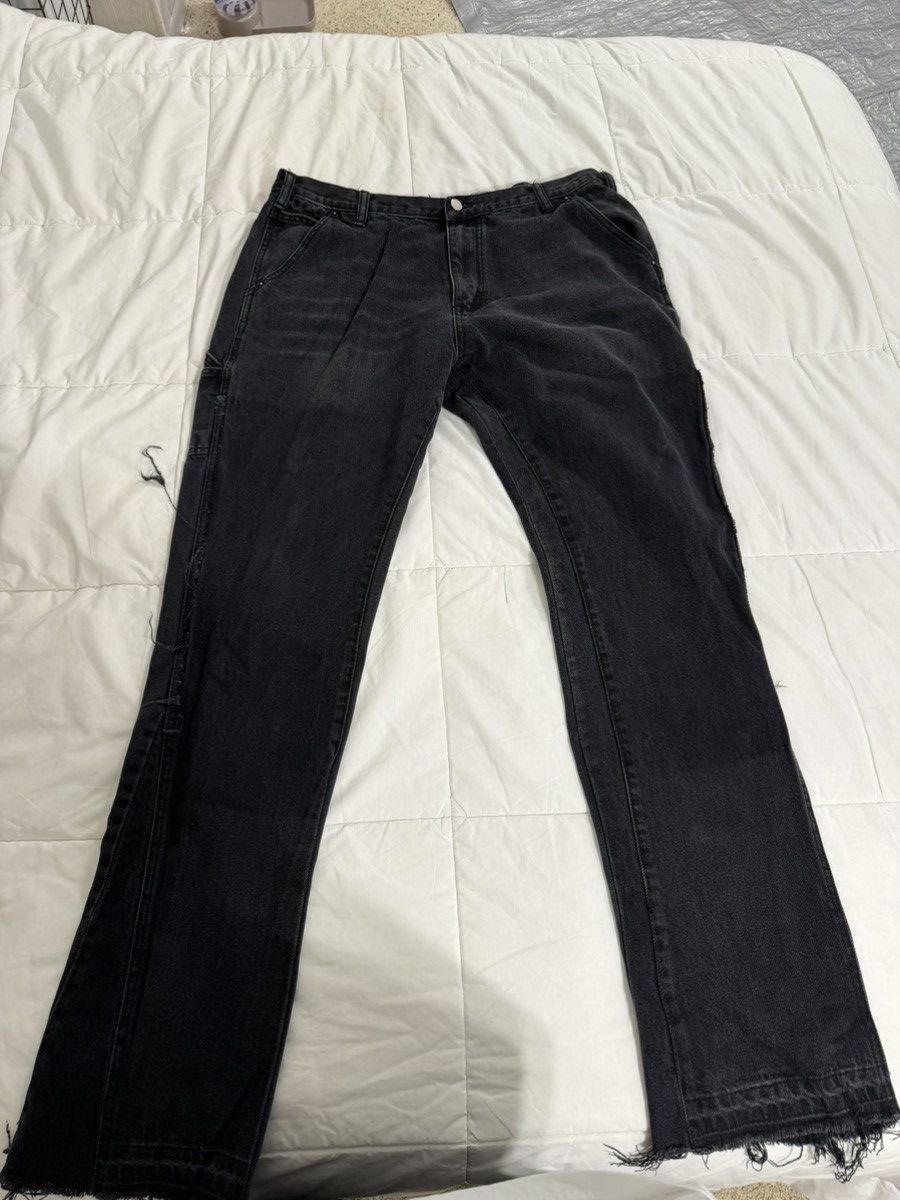 MNML Black Flare Mnml Pants Size US 38 / EU 54 - 1 Thumbnail