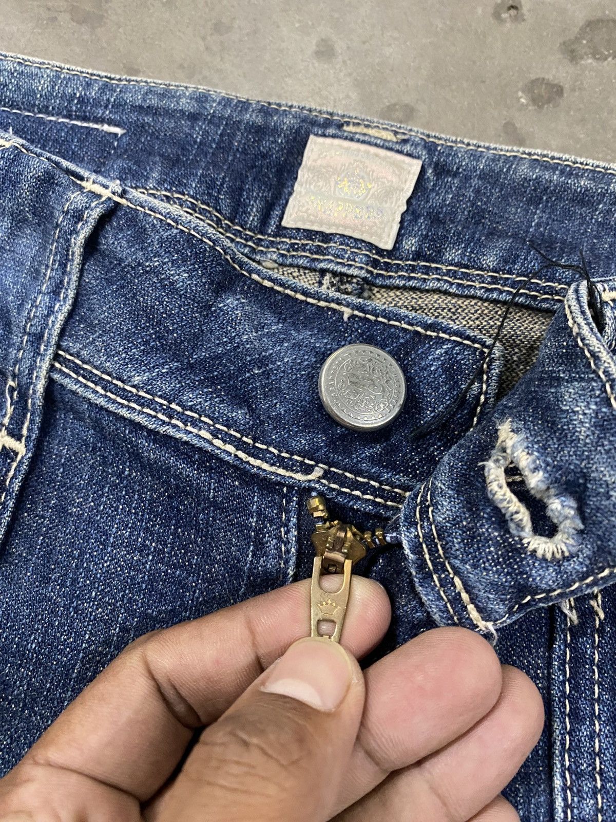 Edwin Flare Jeans Brappers by Edwin Mud Rusty Flared @319 Size US 27 - 12 Thumbnail