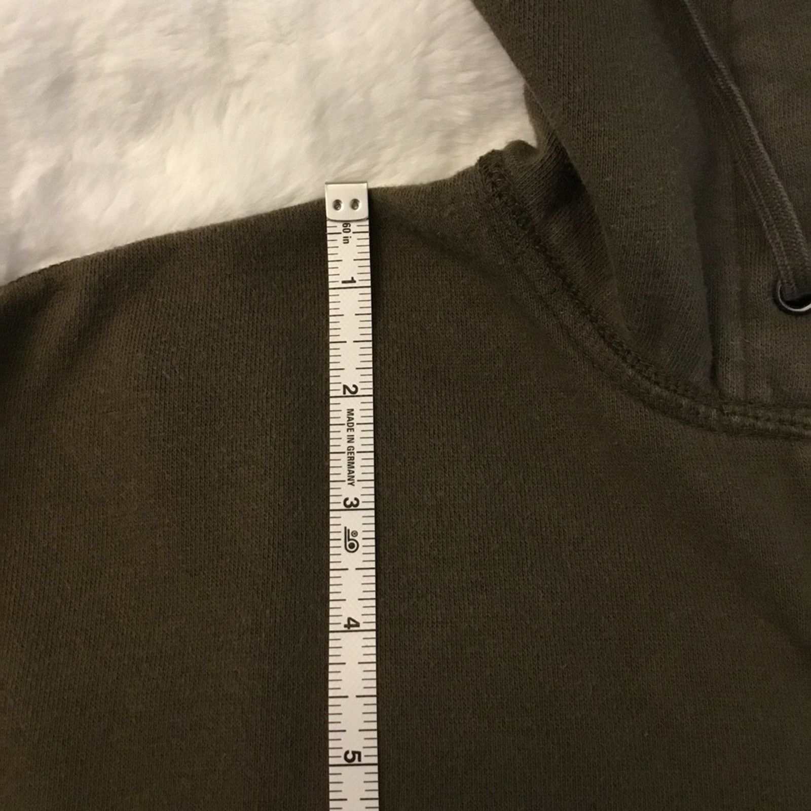 DKNY DKNY Olive Full-Zip Hoodie Size M / US 6-8 / IT 42-44 - 11 Thumbnail