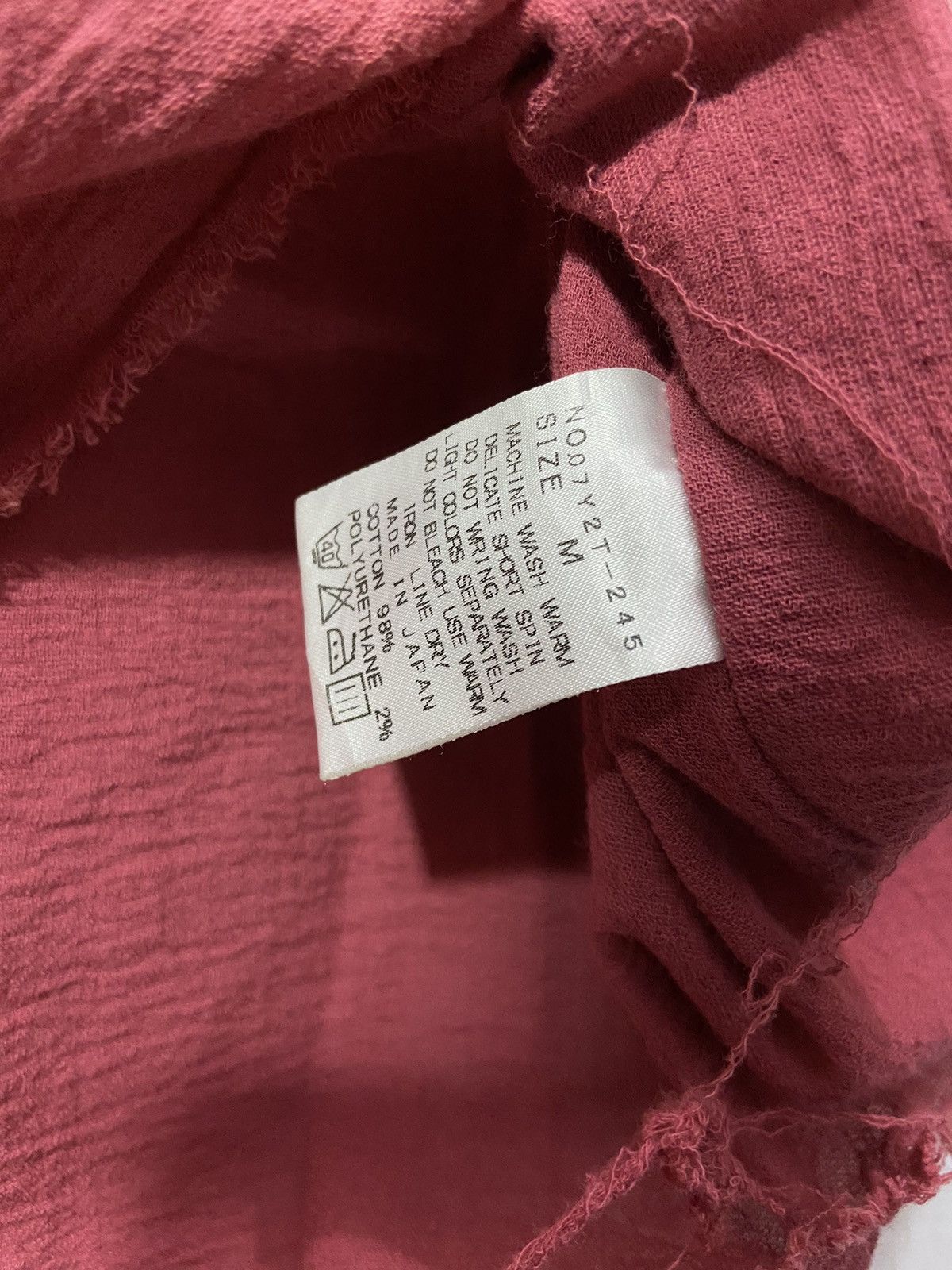 Japanese Brand Yamane Jeans Every Garment Guaranteed Raglan Sleeve Tshirt Size US M / EU 48-50 / 2 - 10 Thumbnail