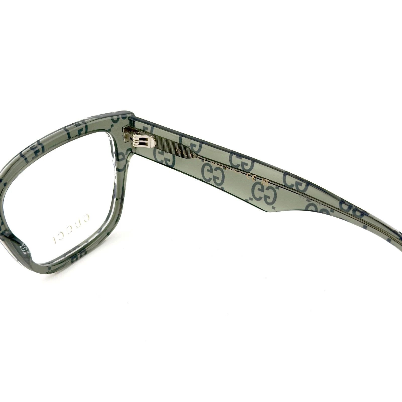 Gucci GUCCI GG1428O 1428 Monogram Print Unisex Eyeglasses 011 Size ONE SIZE - 7 Thumbnail