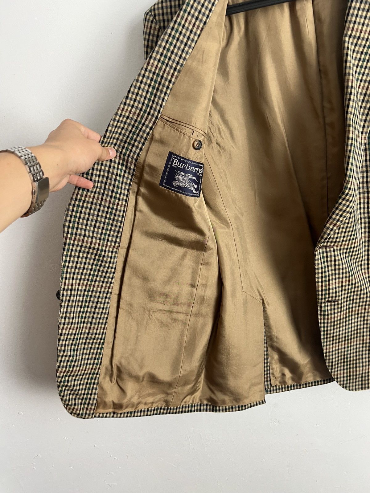 Burberry Burberry Blazer Jacket Size 50R - 4 Thumbnail
