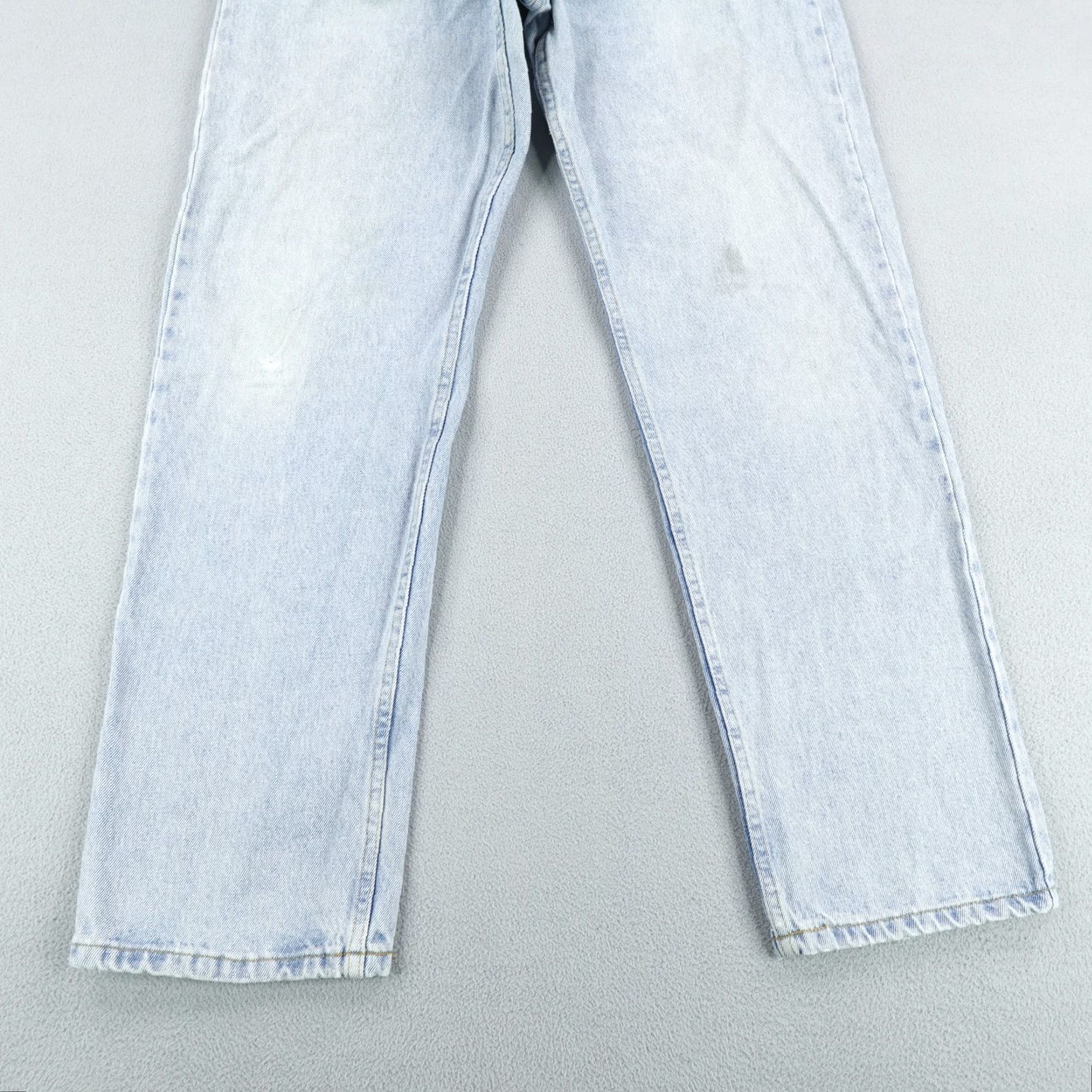 Polo Ralph Lauren VINTAGE Ralph Lauren Polo Jeans Men Size 34 Waist Denim Straight Fit Light Wash Grunge Style Size US XS / EU 42 / 0 - 3 Thumbnail