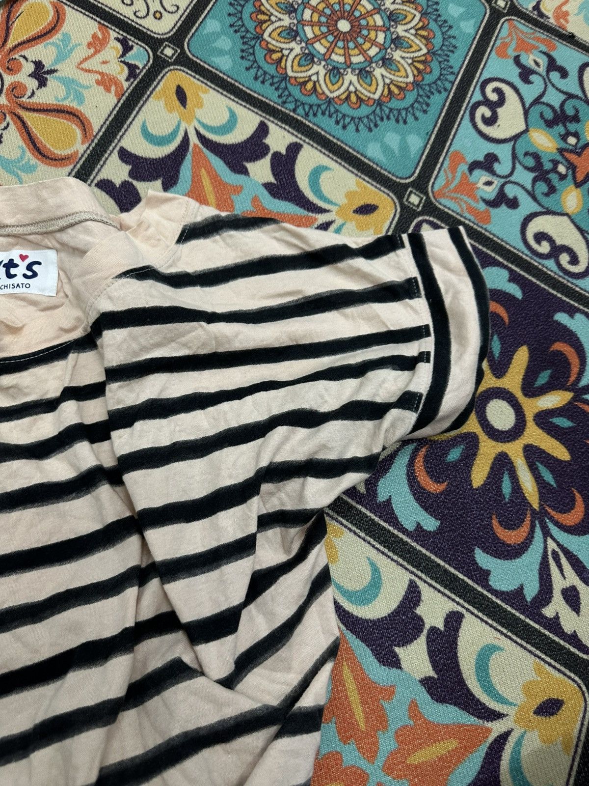 Tsumori Chisato Cats Tsumori Chisato Stripes Long Shirt/Blouse Size M / US 6-8 / IT 42-44 - 9 Thumbnail