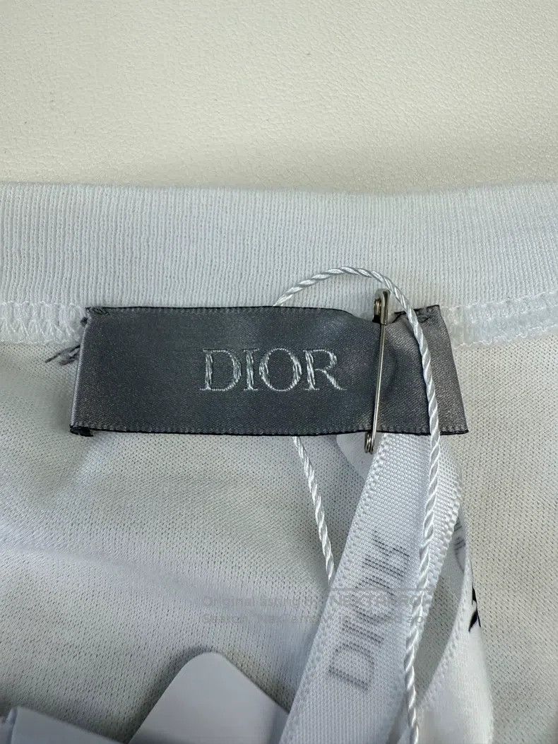 Dior Dior Pure cotton white T-shirt Size US XL / EU 56 / 4 - 3 Thumbnail