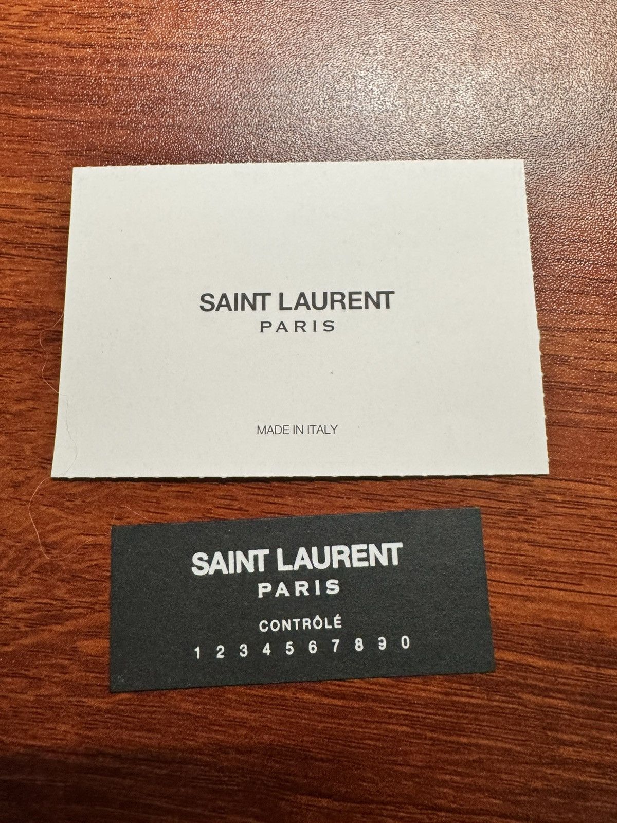 Yves Saint Laurent Niki Chain Wallet Crinkled Leather Size ONE SIZE - 7 Thumbnail