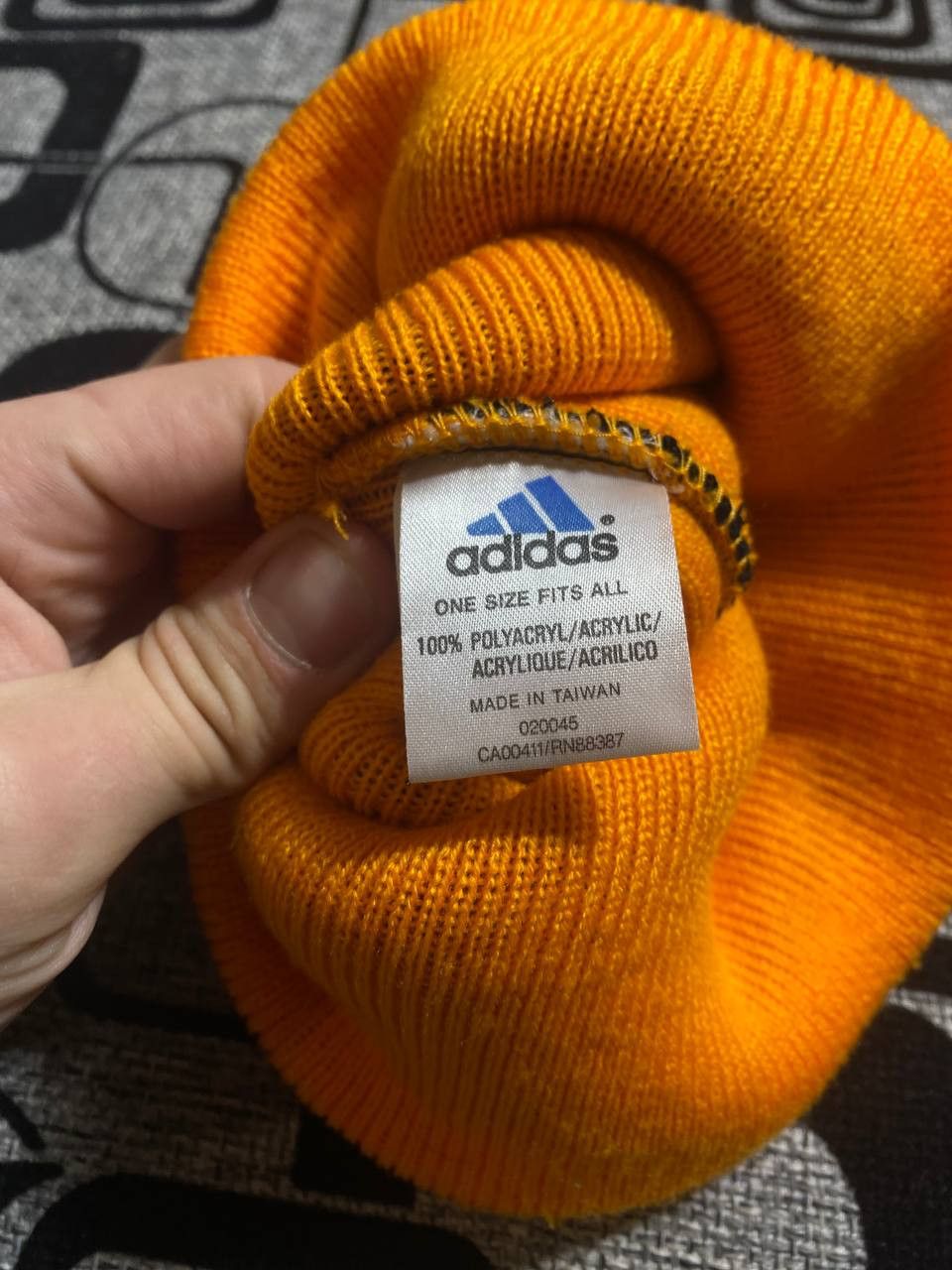 Adidas Vintage Fur Faux Fuzzy Y2k Ushanka Hat Size ONE SIZE - 2 Thumbnail