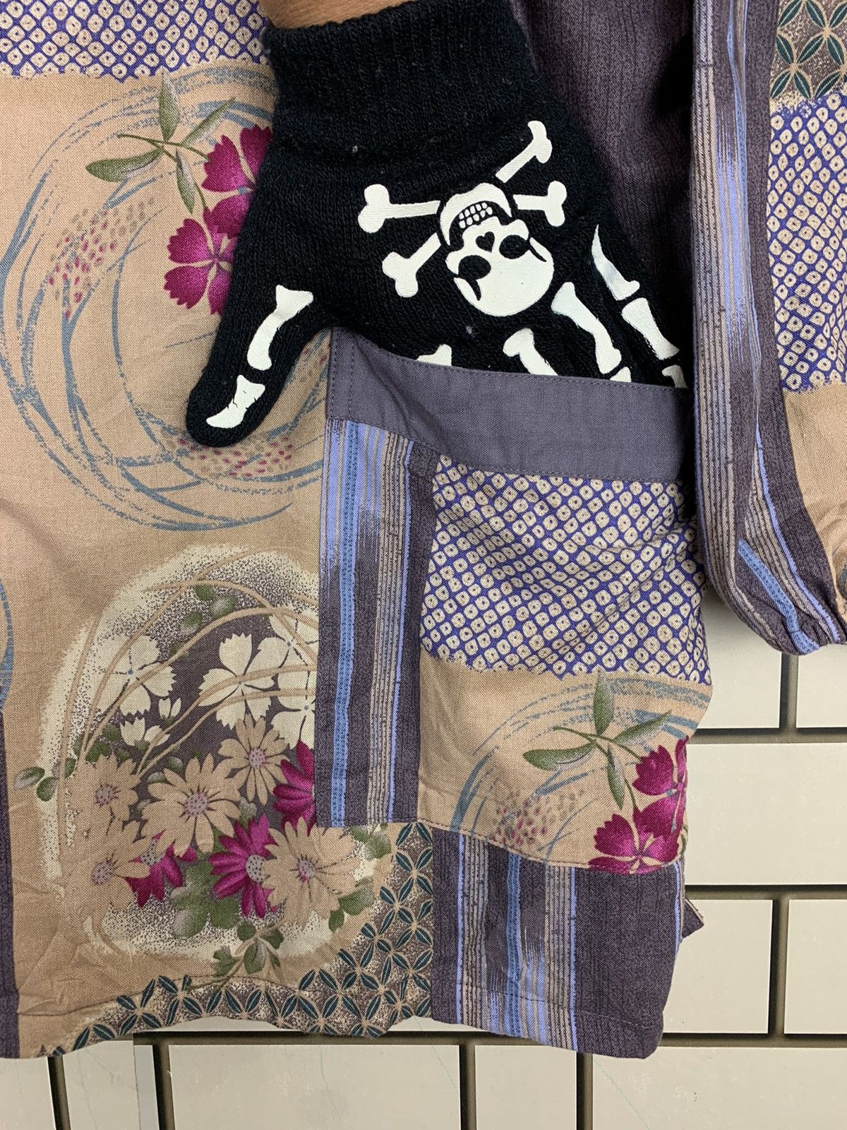 Japanese Brand × Vintage Vintage Japanese Brand Kimono Traditional Flora Designer Size US M / EU 48-50 / 2 - 9 Thumbnail