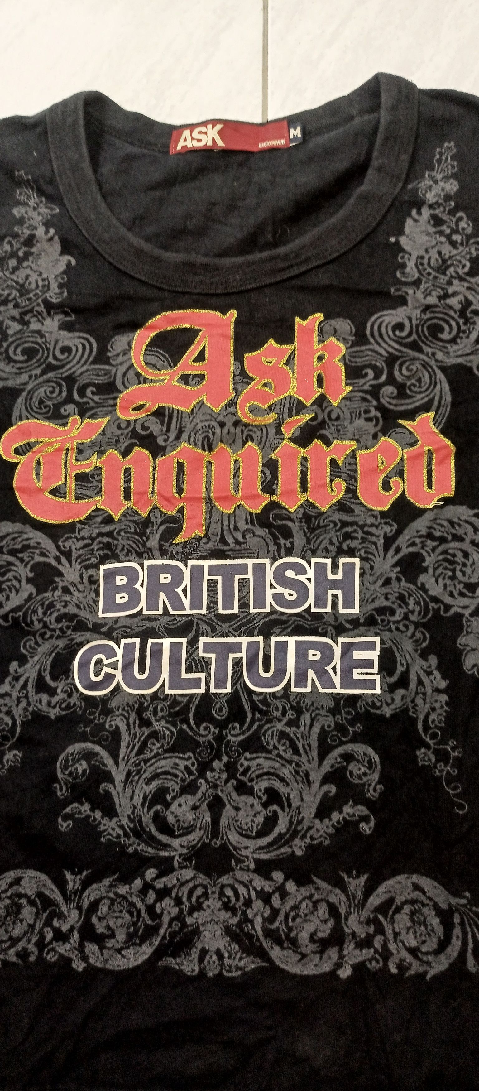 Japanese Brand × Le Grande Bleu (L.G.B.) ASK ENQUIRED British Culture Black Long Sleeve Tsirt Size M / US 6-8 / IT 42-44 - 10 Thumbnail