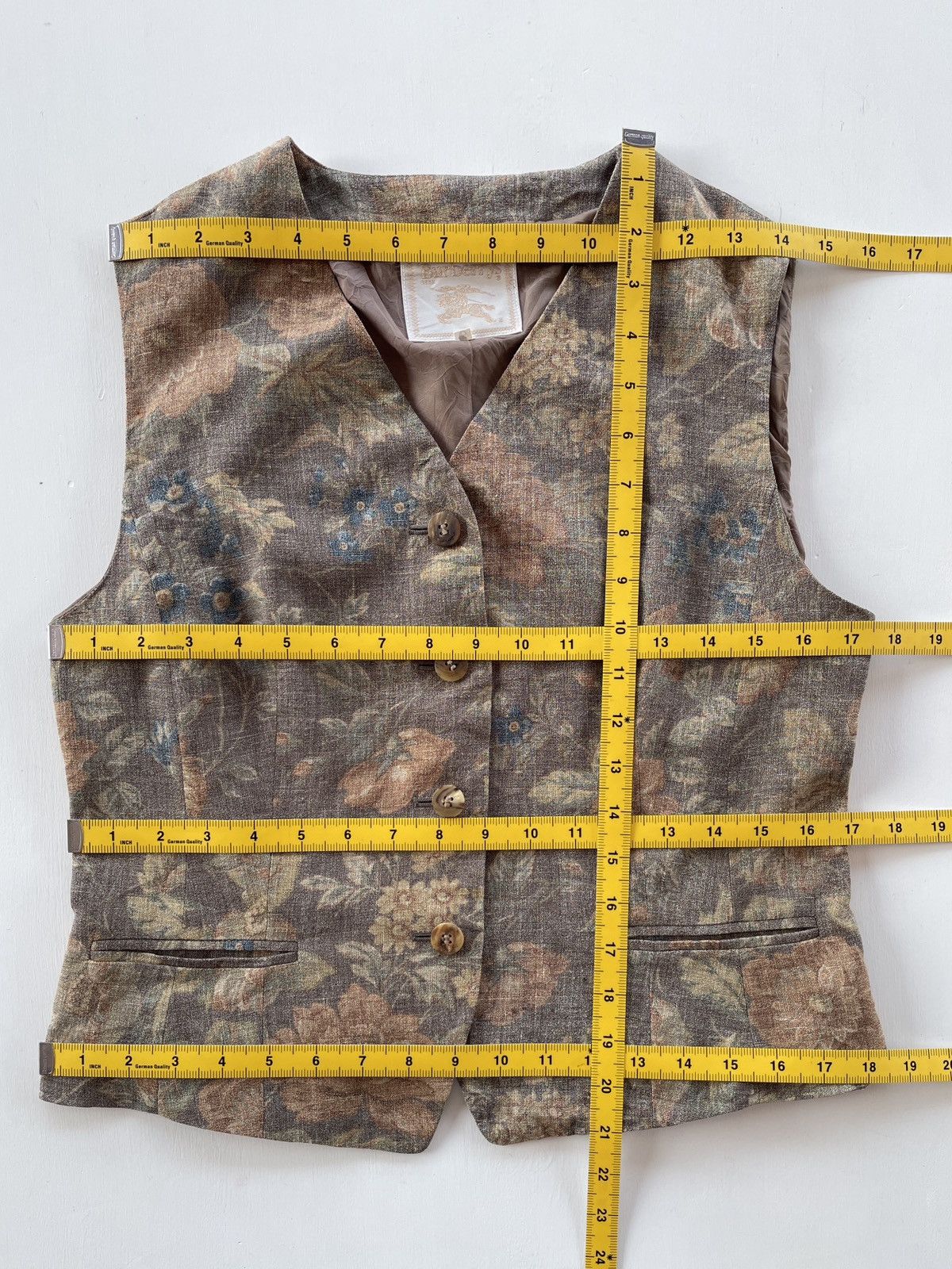 Burberry VINTAGE BURBERRYS WOMEN VEST Size S / US 4 / IT 40 - 11 Thumbnail