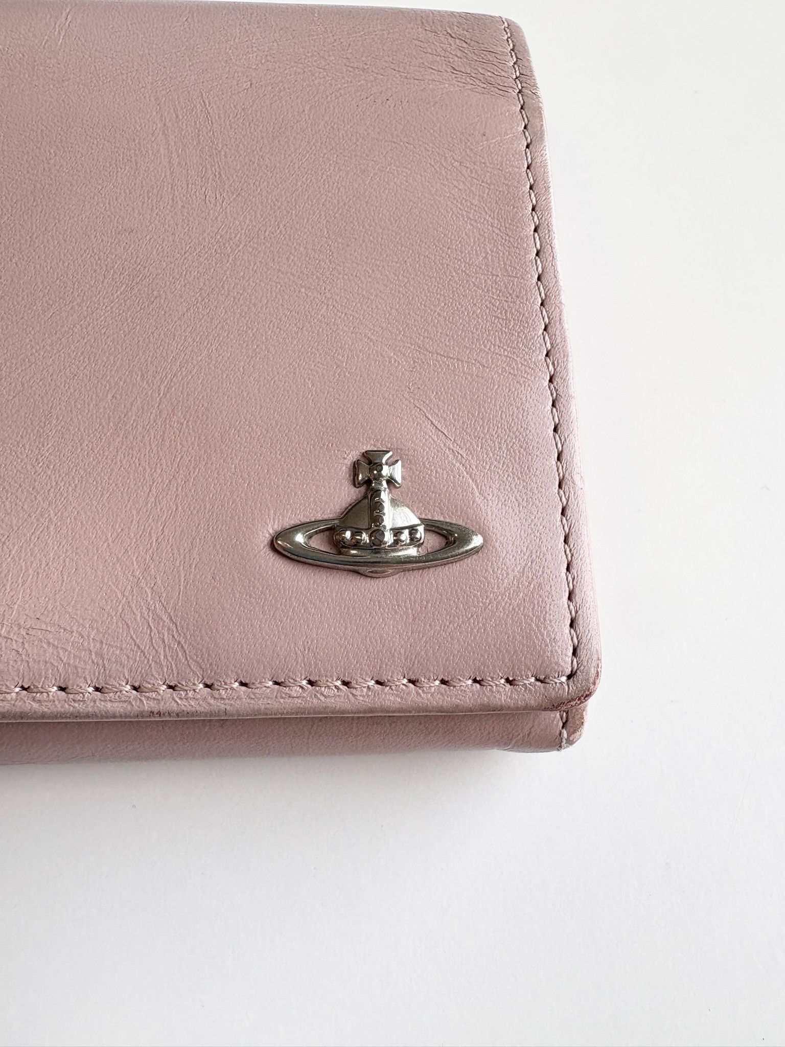 Vivienne Westwood Pink Vivienne Westwood large Trifold wallet Size ONE SIZE - 3 Thumbnail