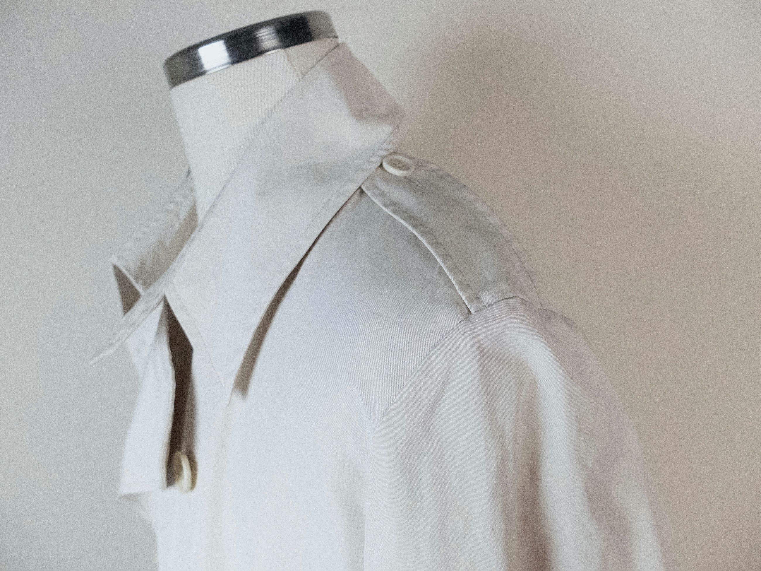 Aspesi ASPESI beige double breasted cotton blend trench coat XL Size US XL / EU 56 / 4 - 2 Thumbnail