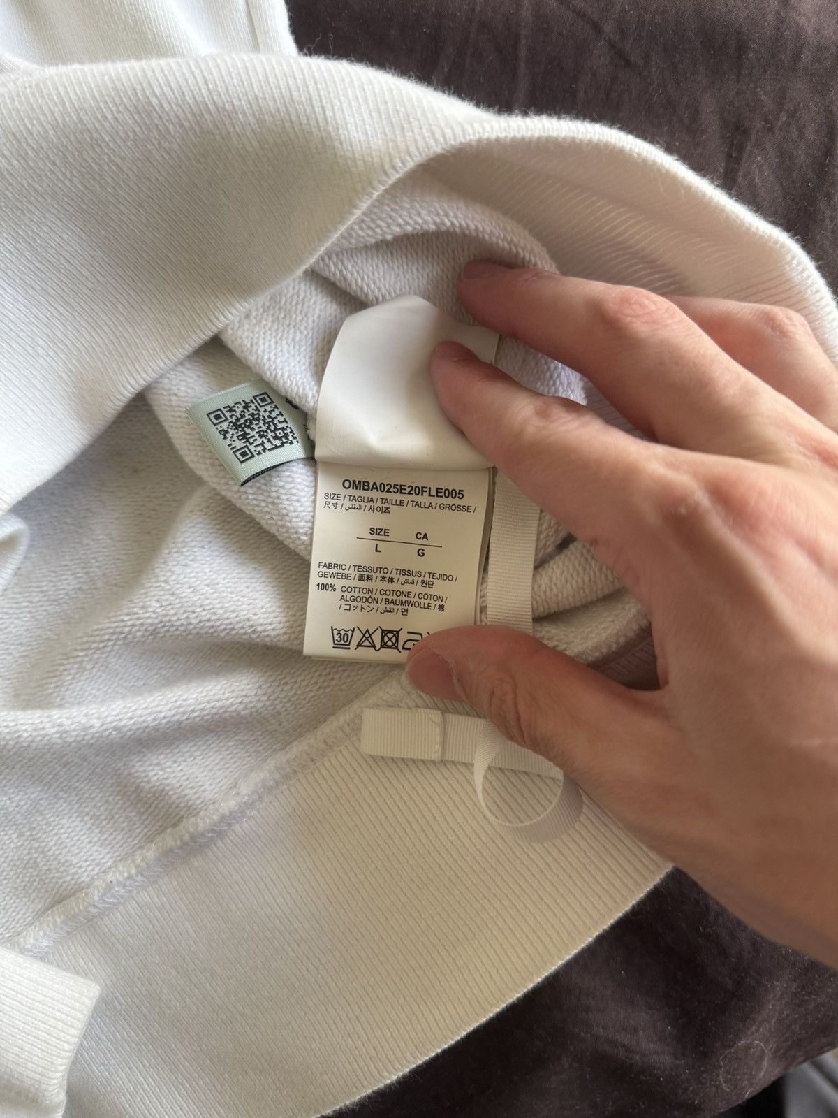 Off-White Off White Caravaggio Angel Sweatshirt Size US L / EU 52-54 / 3 - 3 Thumbnail