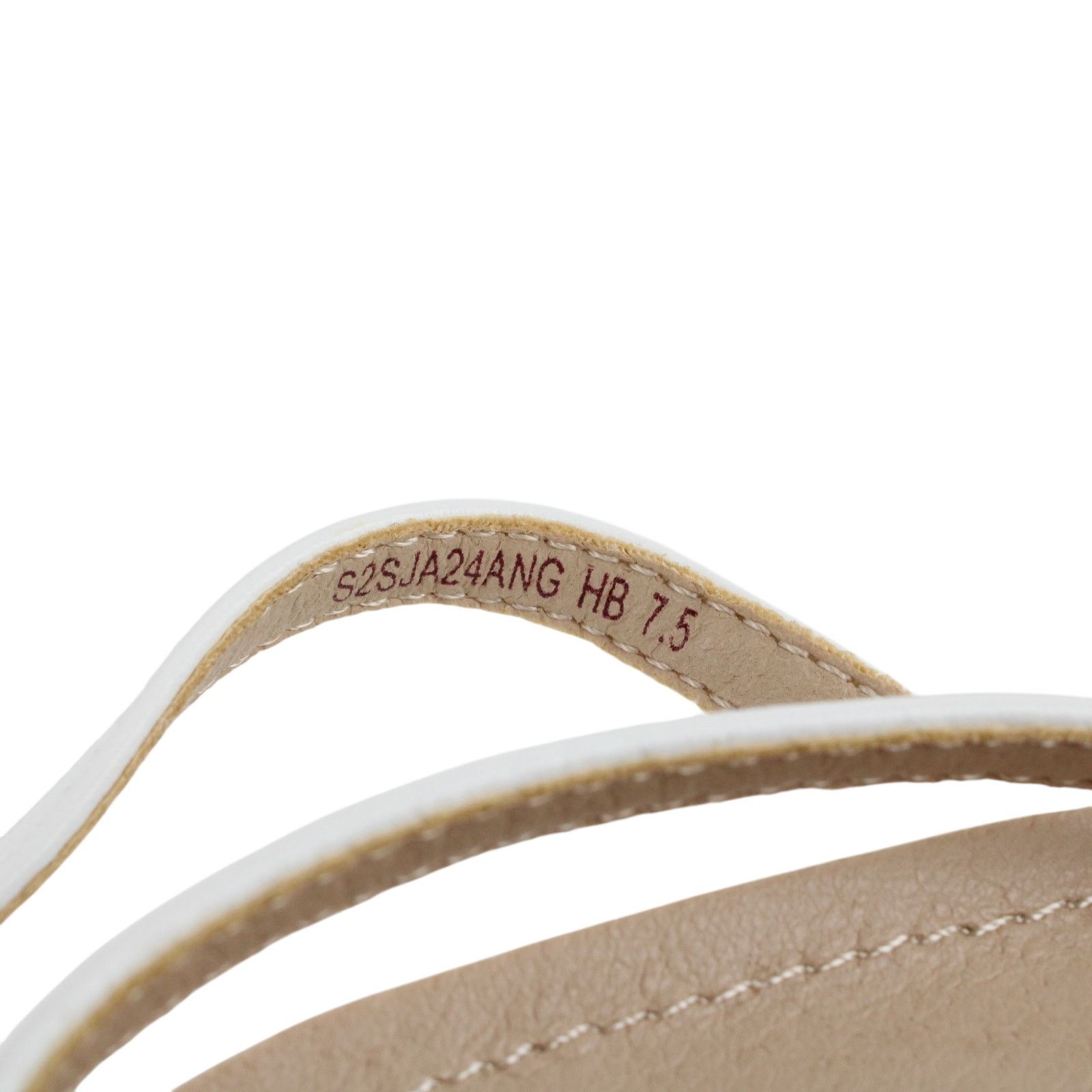 & Other Stories Idifu Womens White 2.5" Heels With Ankle Strap - Size 7.5 Size US 7.5 / IT 37.5 - 10 Thumbnail