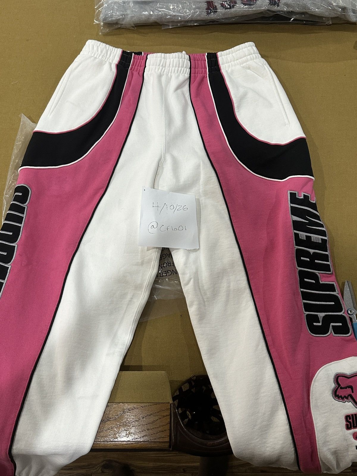 Fox Racing × Supreme Supreme Fox Sweatpants Size US 32 / EU 48 - 1 Thumbnail