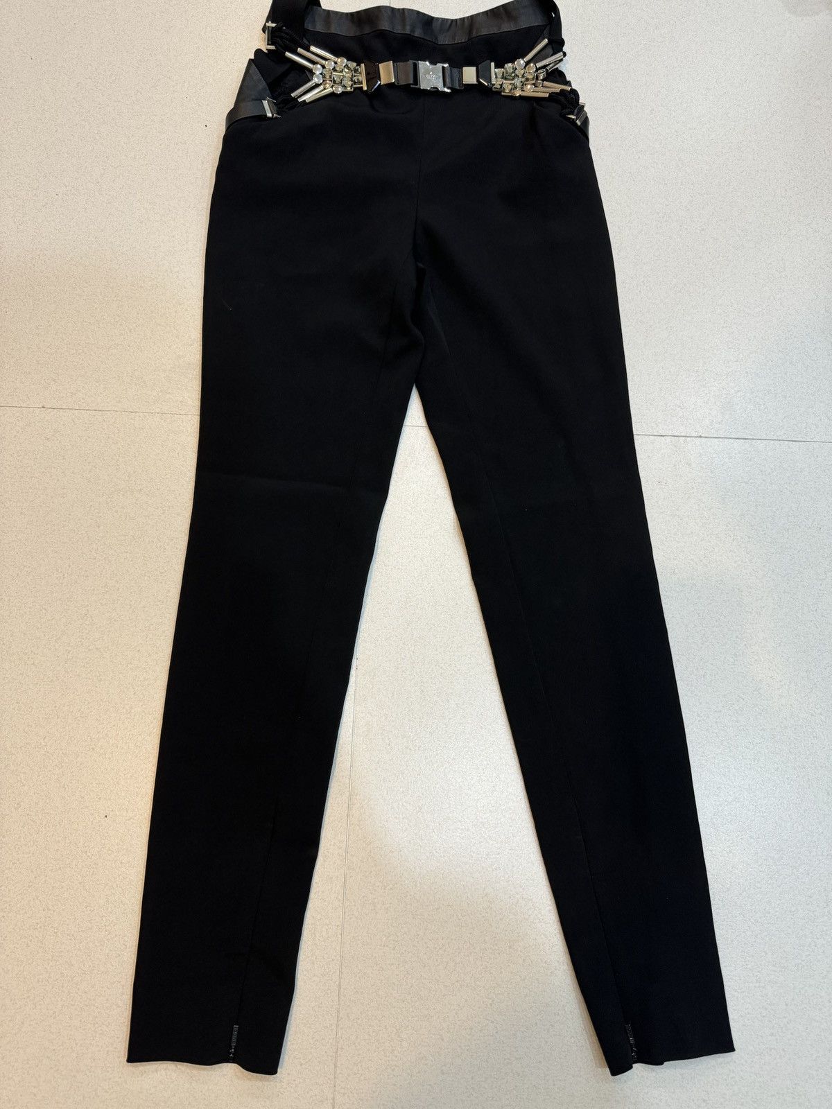 Gucci SS2010 Gucci Bondage Silk Trouser Size 28" / US 6 / IT 42 - 1 Thumbnail