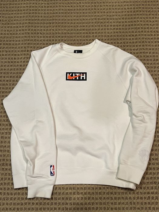 Nike Kith & Nike for New York Knicks Fleece Crewneck | Grailed