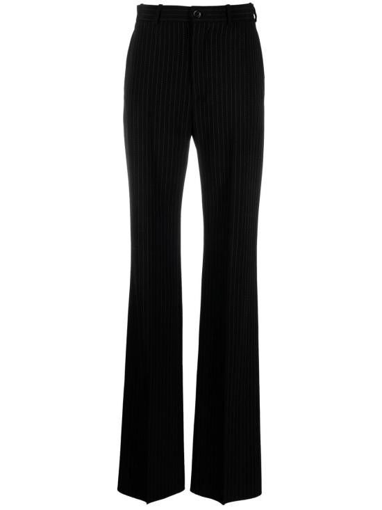 Balenciaga BALENCIAGA Women Straight Pants 725513 TNT361070 Black Size 28" / US 6 / IT 42 - 1 Thumbnail