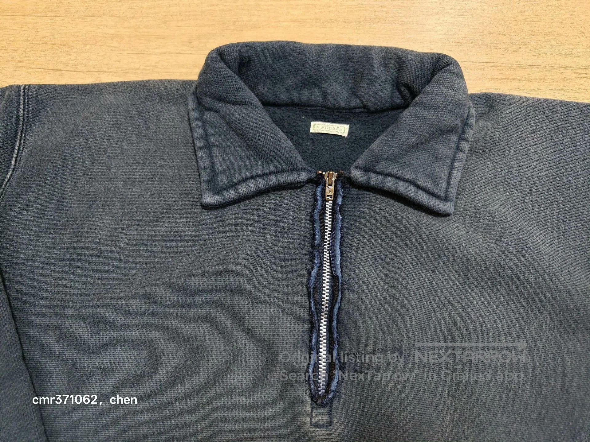 A.PRESSE A.PRESSE 26SS Vintage Distressed Half. Size US M / EU 48-50 / 2 - 4 Thumbnail
