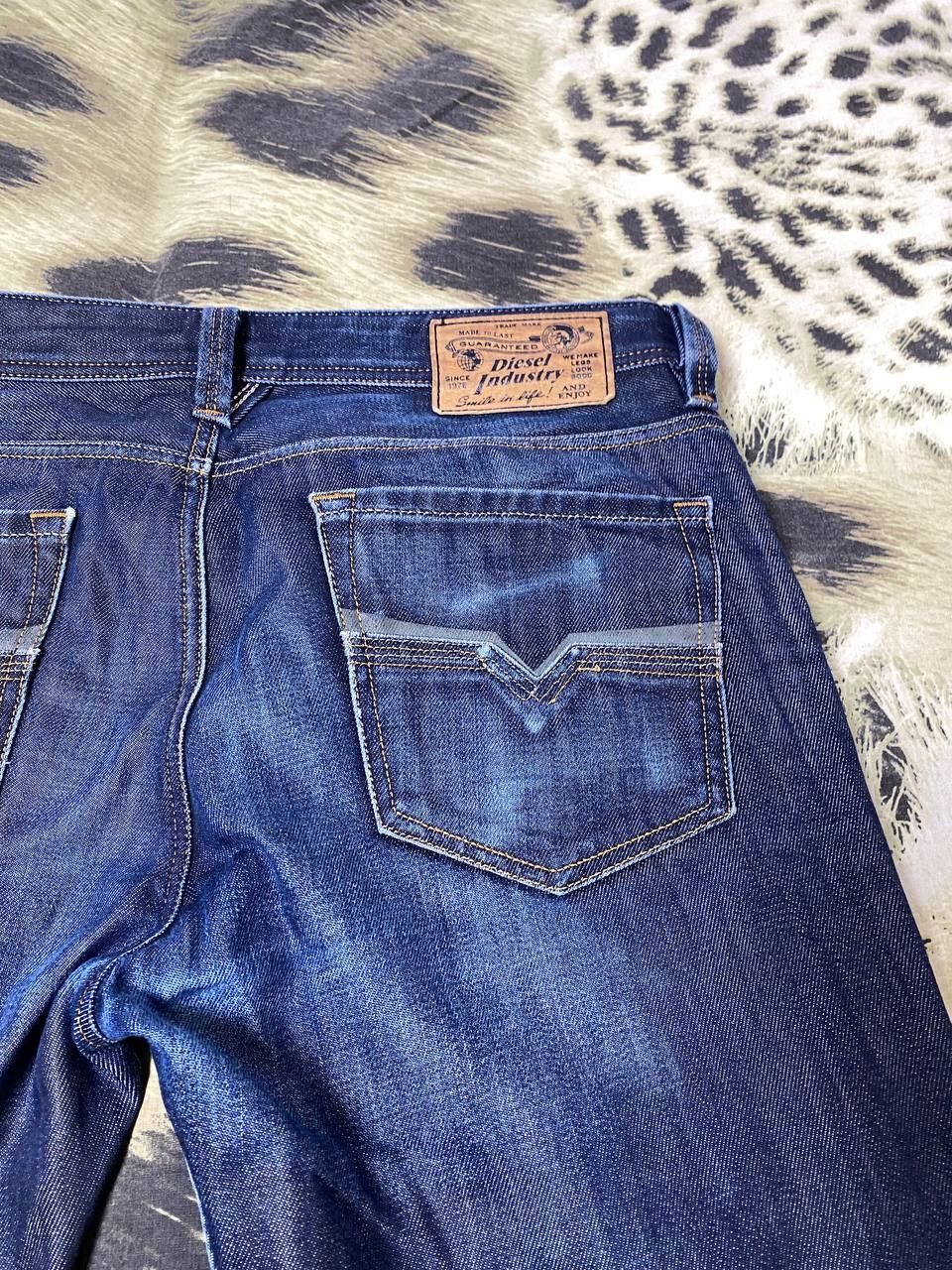 Diesel × Vintage Vintage Diesel Y2K distressed Flare denim pants Size US 34 / EU 50 - 21 Thumbnail