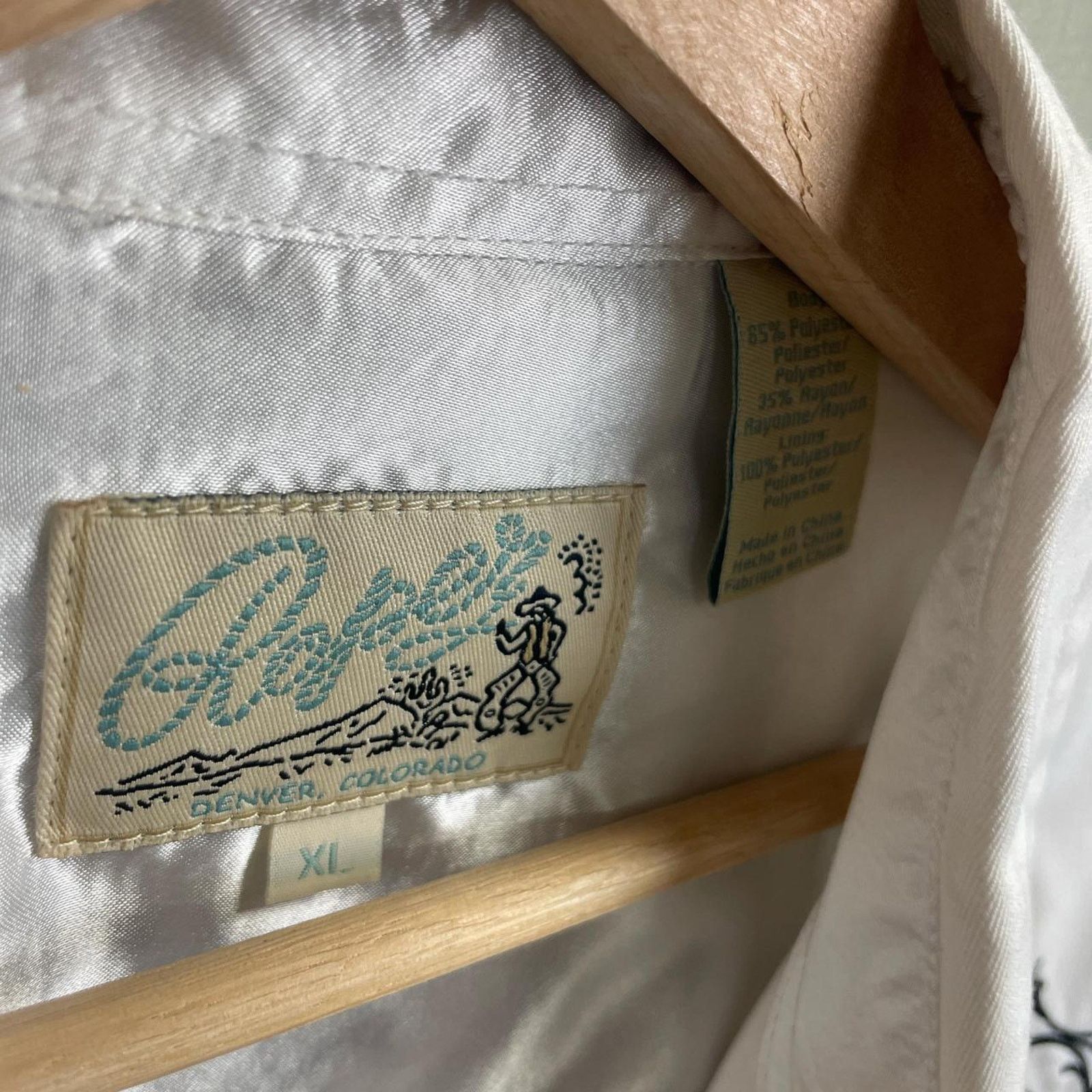 Roper Roper Vintage Western Pearl Snap Embroidered XL Button Up Size US XL / EU 56 / 4 - 3 Thumbnail