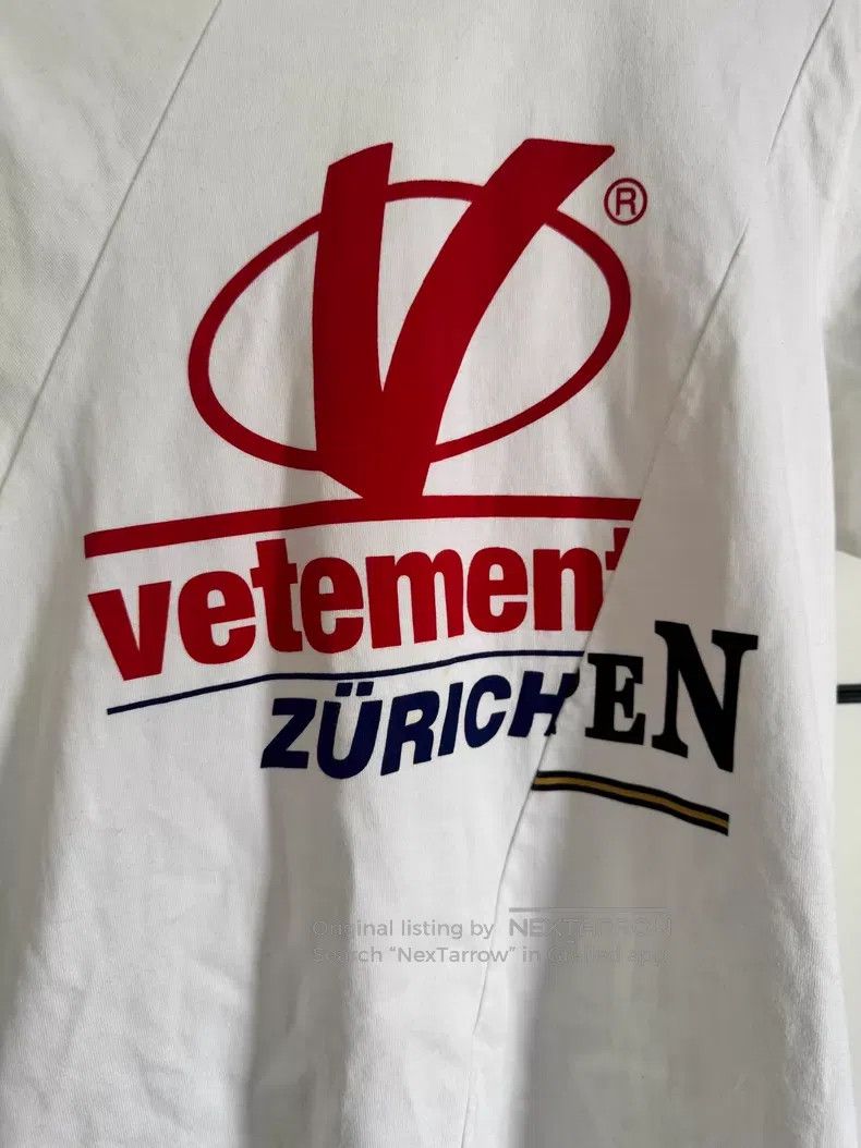 Other VETEMENTS Asymmetrical Patchwork Design Short Sleeve Size US XS / EU 42 / 0 - 2 Thumbnail