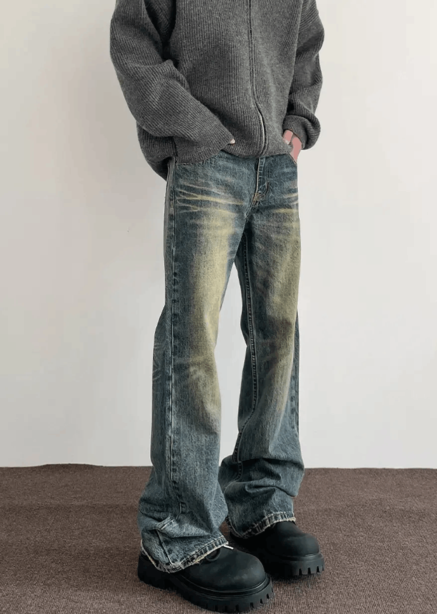 Japanese Brand × Vintage Vintage Wash Blue Jeans Size US 30 / EU 46 - 1 Thumbnail