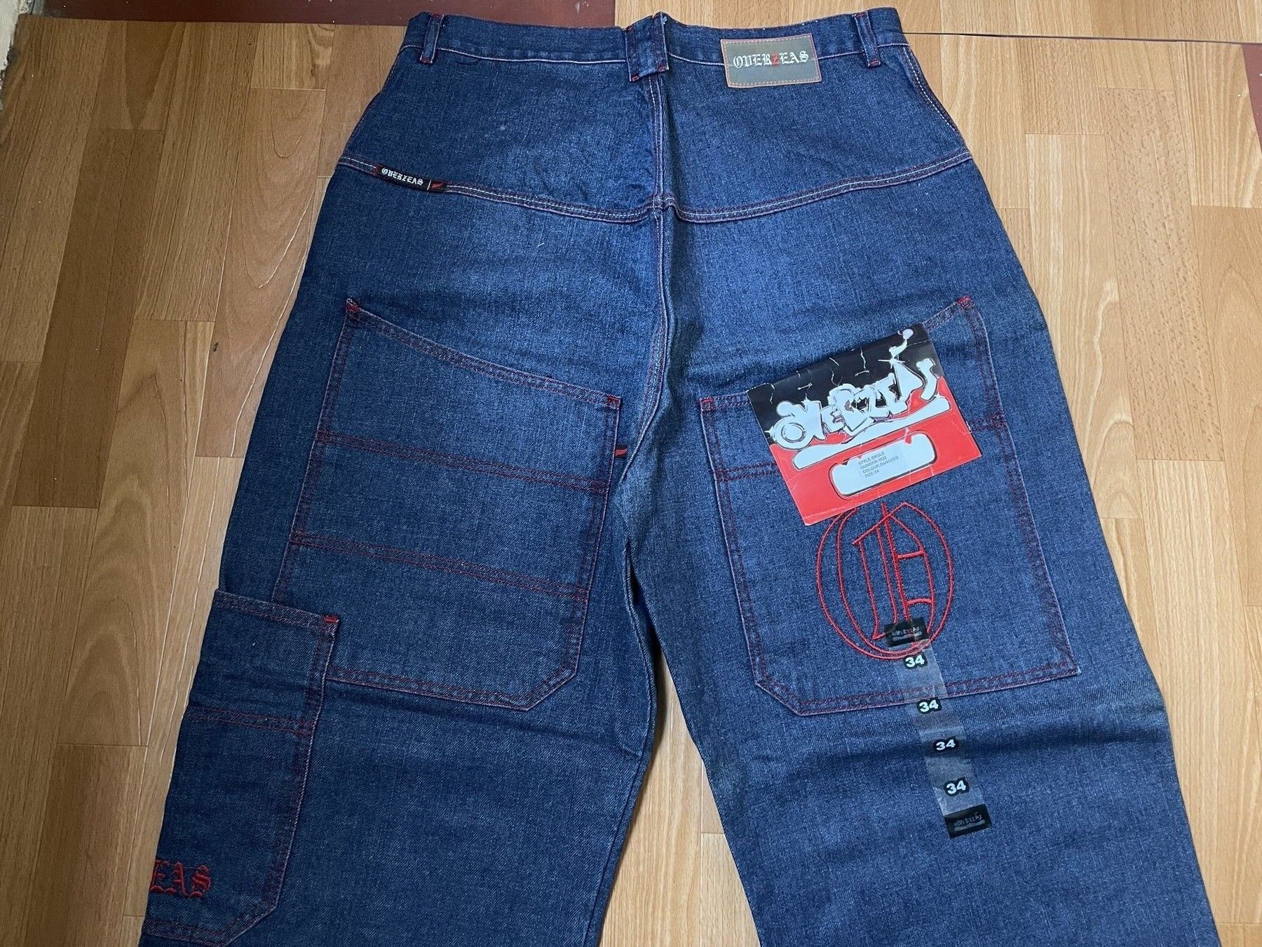 Other Overzeas jeans, vintage baggy, 90s hip hop, 1990s, skater 34 Size US 34 / EU 50 - 4 Thumbnail