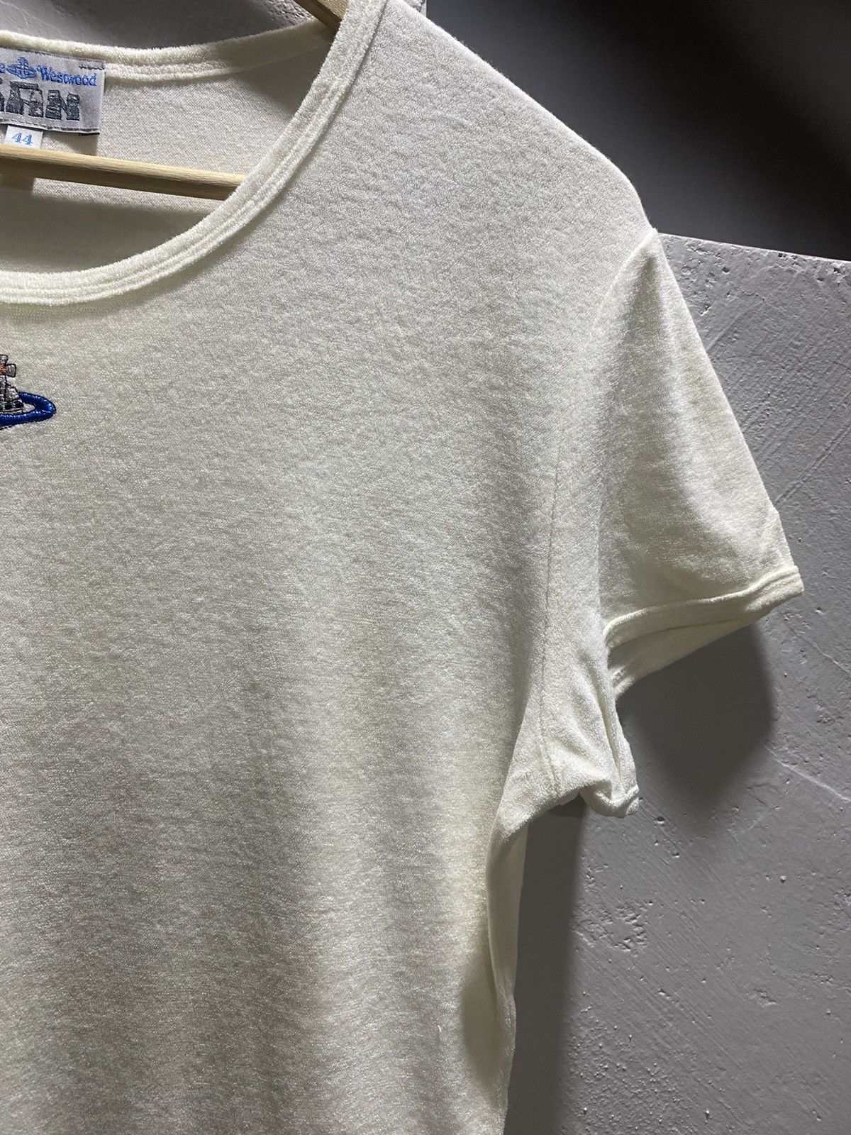 Vivienne Westwood Vintage Vivienne Westwood Man Embroidered Logo T-shirt Size US S / EU 44-46 / 1 - 3 Thumbnail