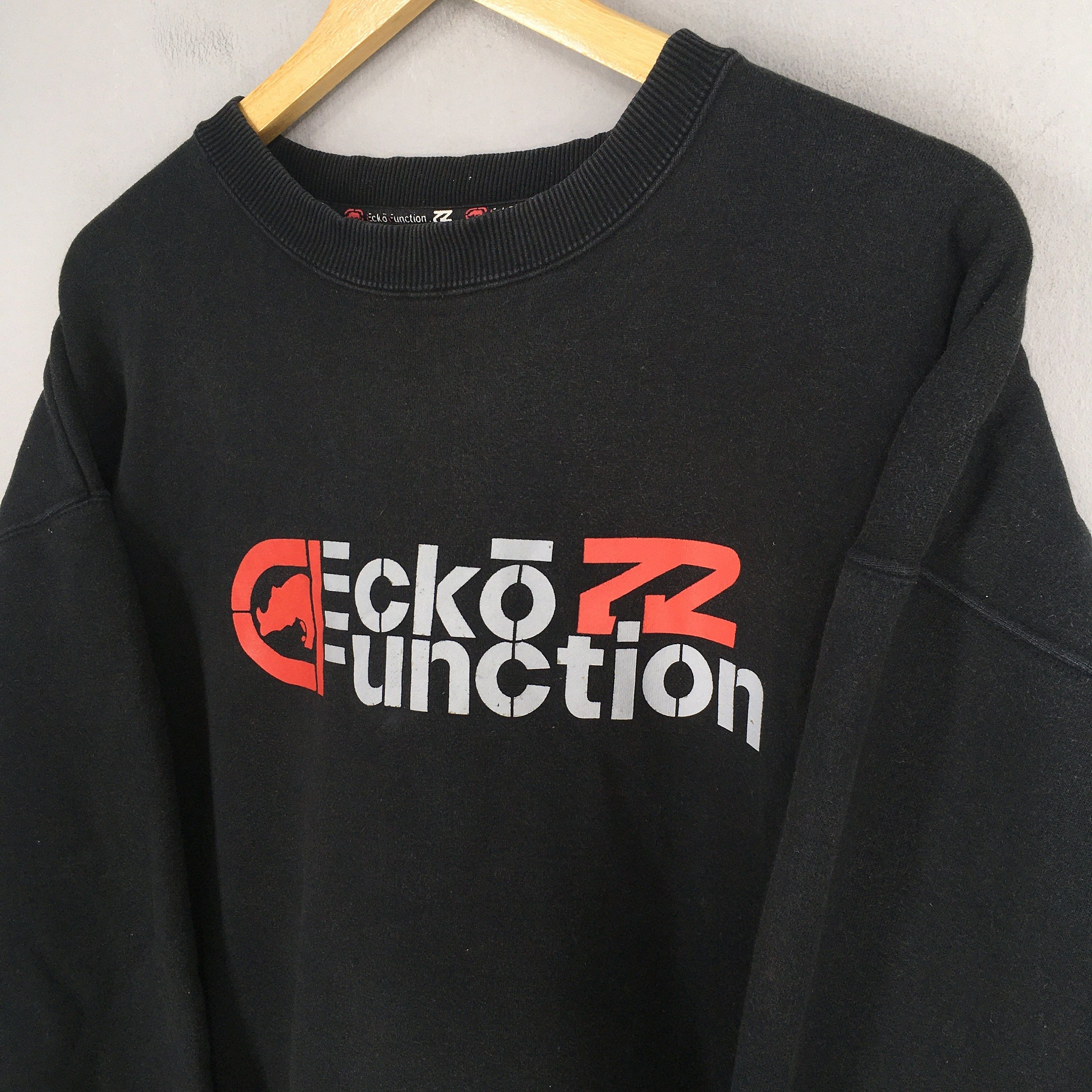 Ecko Unltd. Vintage Ecko Function Black Sweatshirt XLarge Size US XL / EU 56 / 4 - 3 Thumbnail
