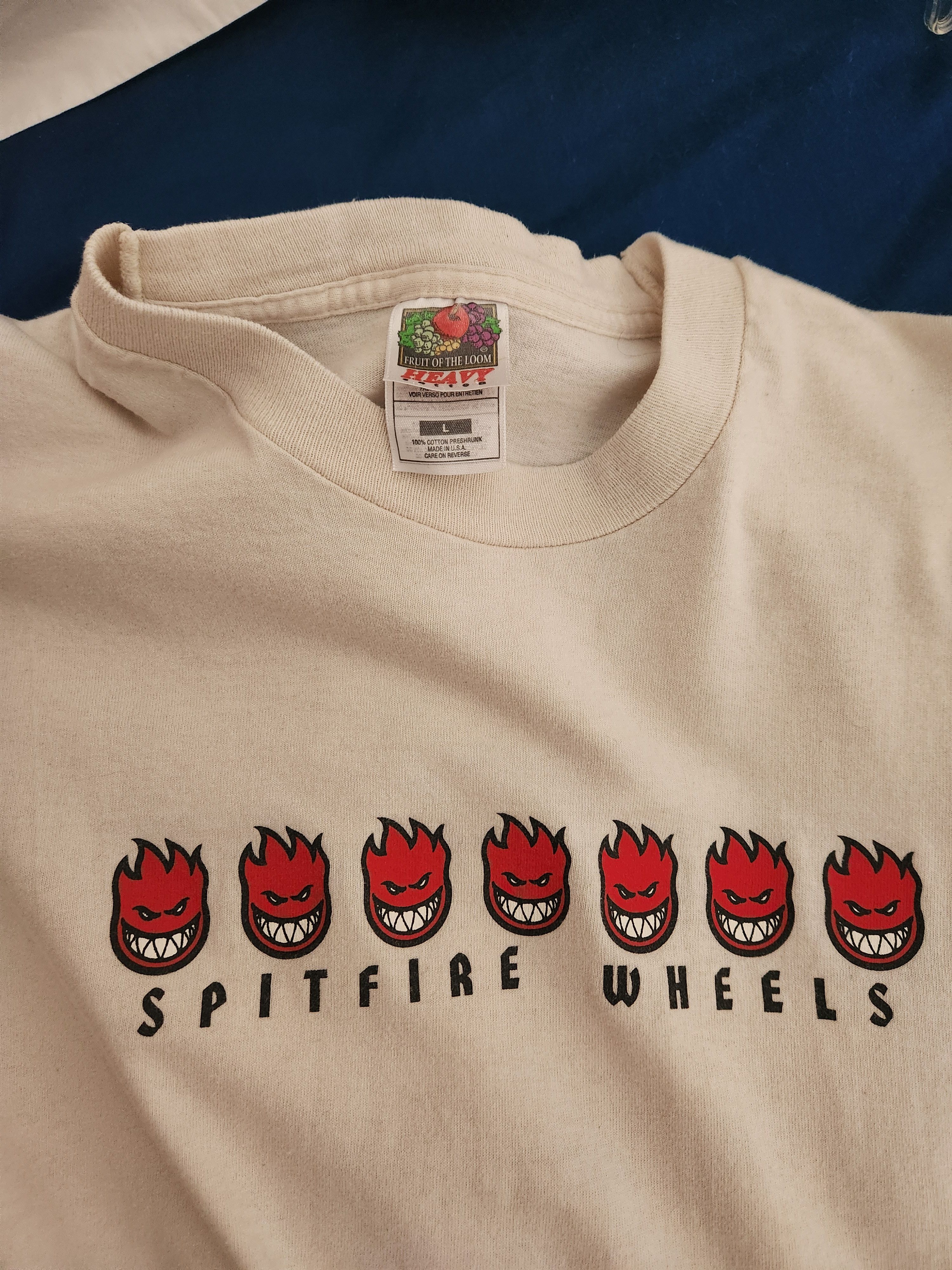 Spitfire Early 90s Spitfire wheels shirt Size US L / EU 52-54 / 3 - 2 Thumbnail