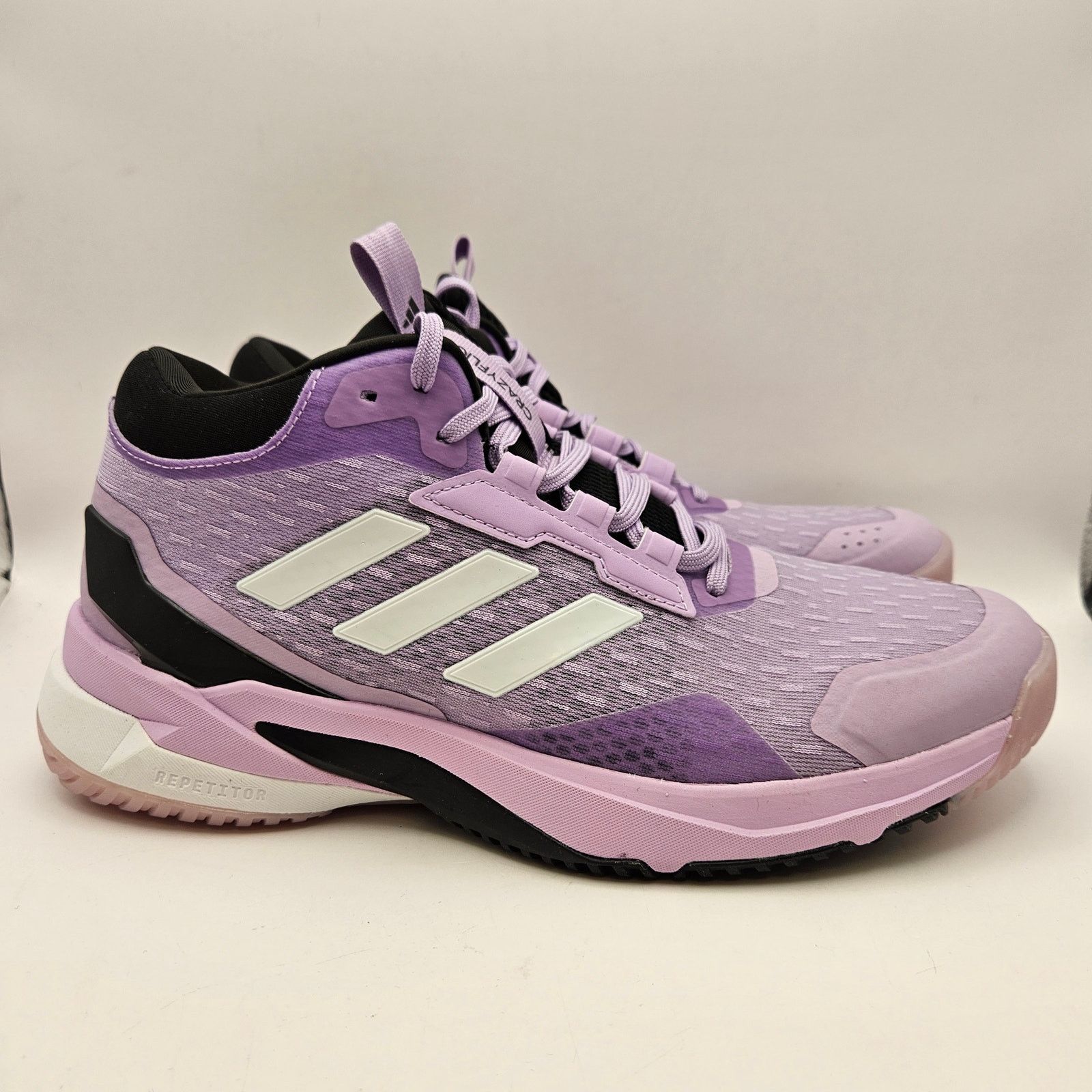 Adidas ADIDAS WOMEN'S 8.5 CRAZYFLIGHT MID VOLLEYBALL SHOES LAVENDER Size US 8.5 / IT 38.5 - 4 Thumbnail