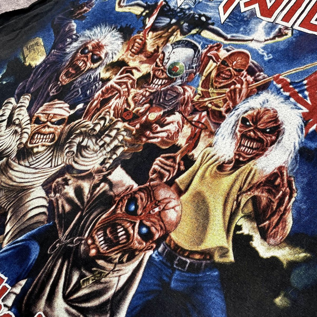 Iron Maiden × Vintage Vintage Iron Maiden Best of the Beast T Shirt Size US M / EU 48-50 / 2 - 5 Thumbnail
