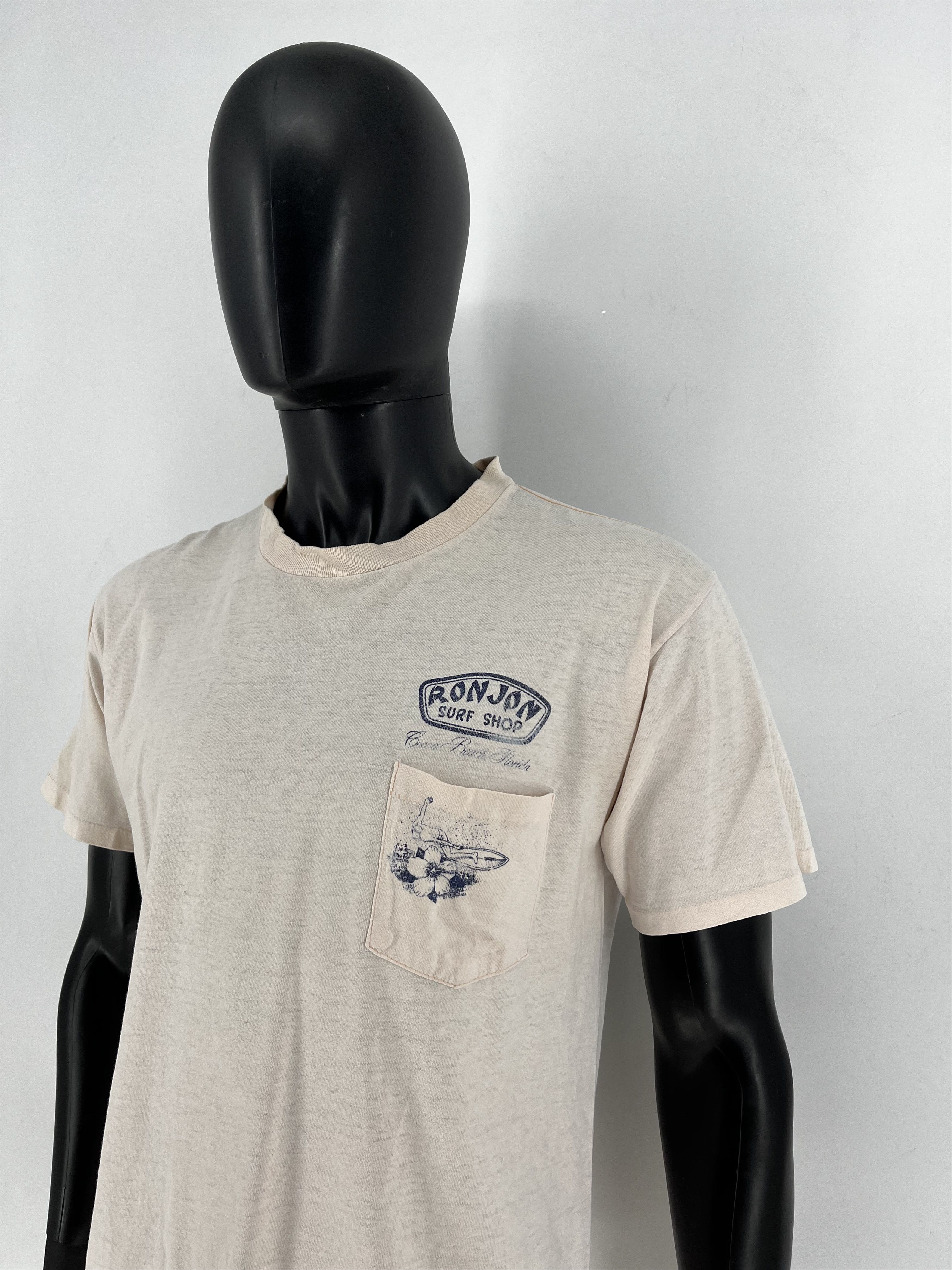 Ron Jon Surf Shop Vintage 90s Ron Jon Surf Shop Tee L Size US L / EU 52-54 / 3 - 9 Thumbnail