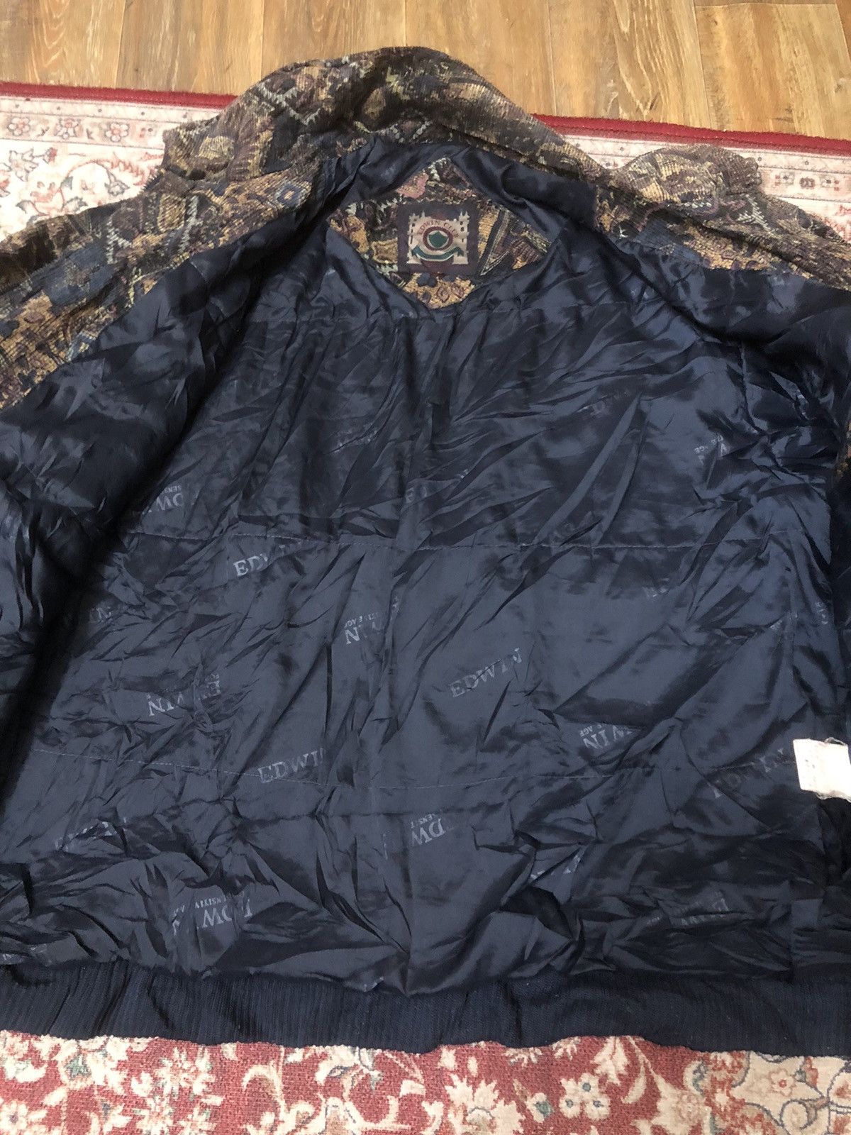 Edwin × Vintage Edwin art bomber jacket vintage Size US L / EU 52-54 / 3 - 5 Thumbnail