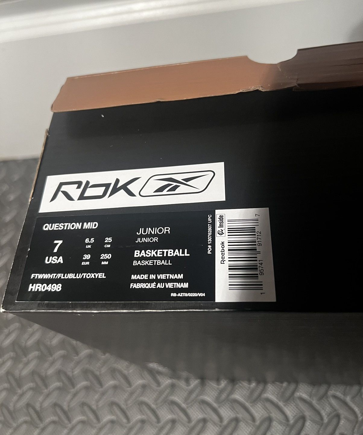 Reebok NEW Reebok Question Mid Nuggets Blue size 7 Basketball Shoes Size US 7 / EU 40 - 11 Thumbnail
