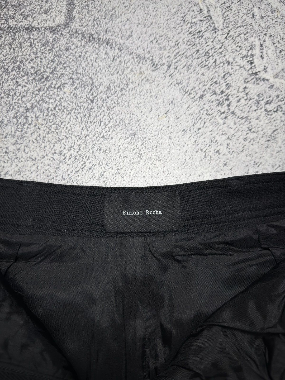 Simone Rocha Simone Rocha RARE Runway Sample Black Cargo Trousers UK 6 Size US 30 / EU 46 - 9 Thumbnail